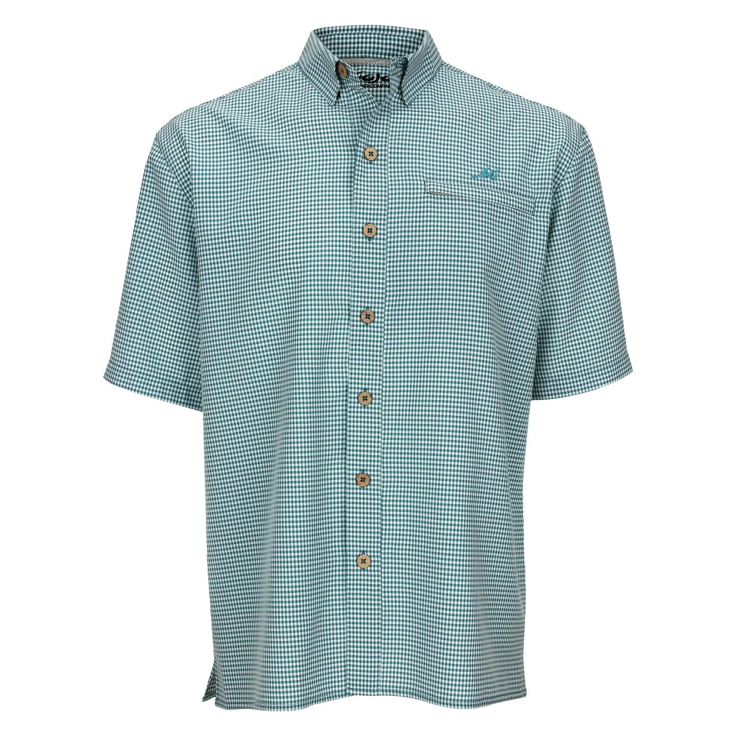 Mojo Sportswear Company Mr. Big Sport Check Short Sleeve Men's Fishing Shirt Product Image