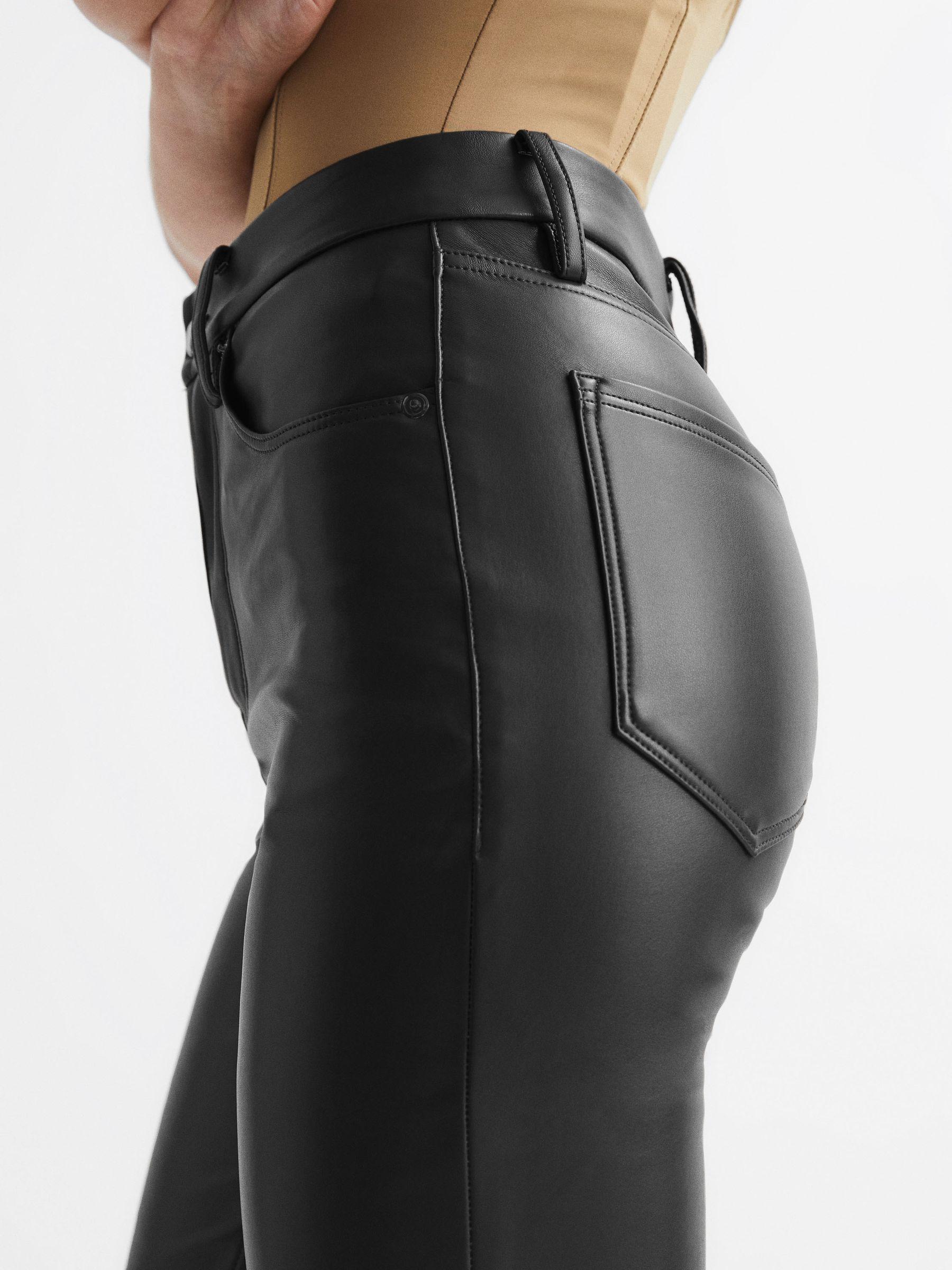 Good American Better Than Leather Pants in Black Product Image