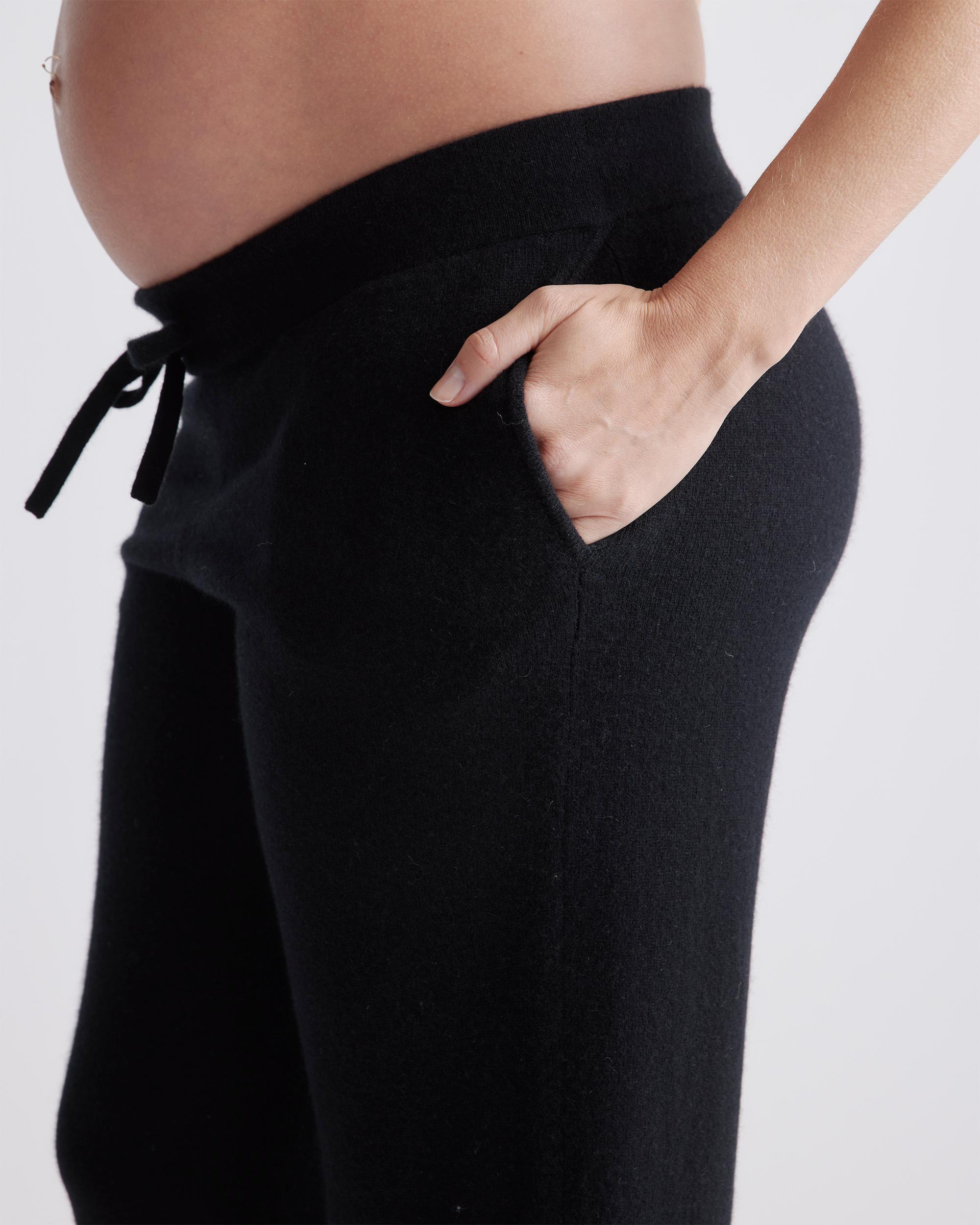 Quince | Women's Mongolian Cashmere Maternity Joggers Product Image