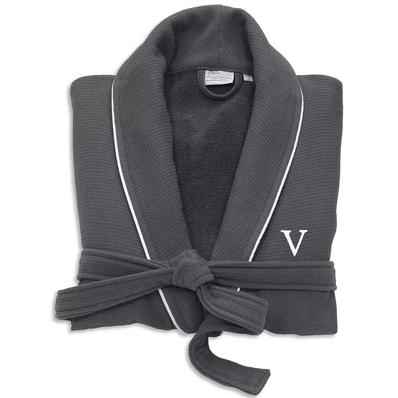 Linum Home Textiles Turkish Cotton Personalized Waffle Terry Bathrobe, Adult Unisex,  Product Image