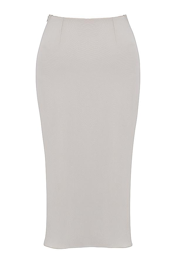 Chantal  champagne satin top Product Image