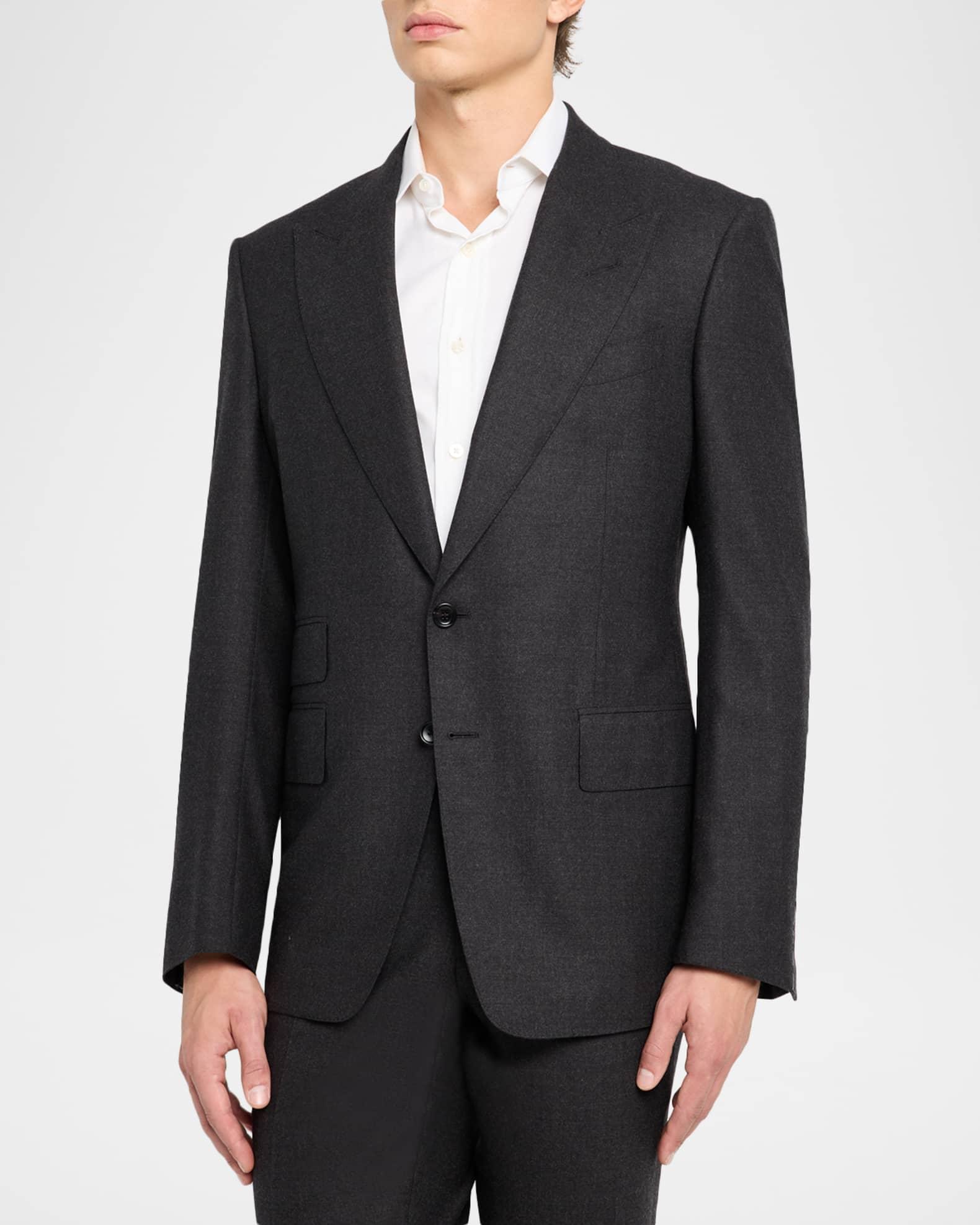 Men's Shelton Wool Prince of Wales Suit Product Image