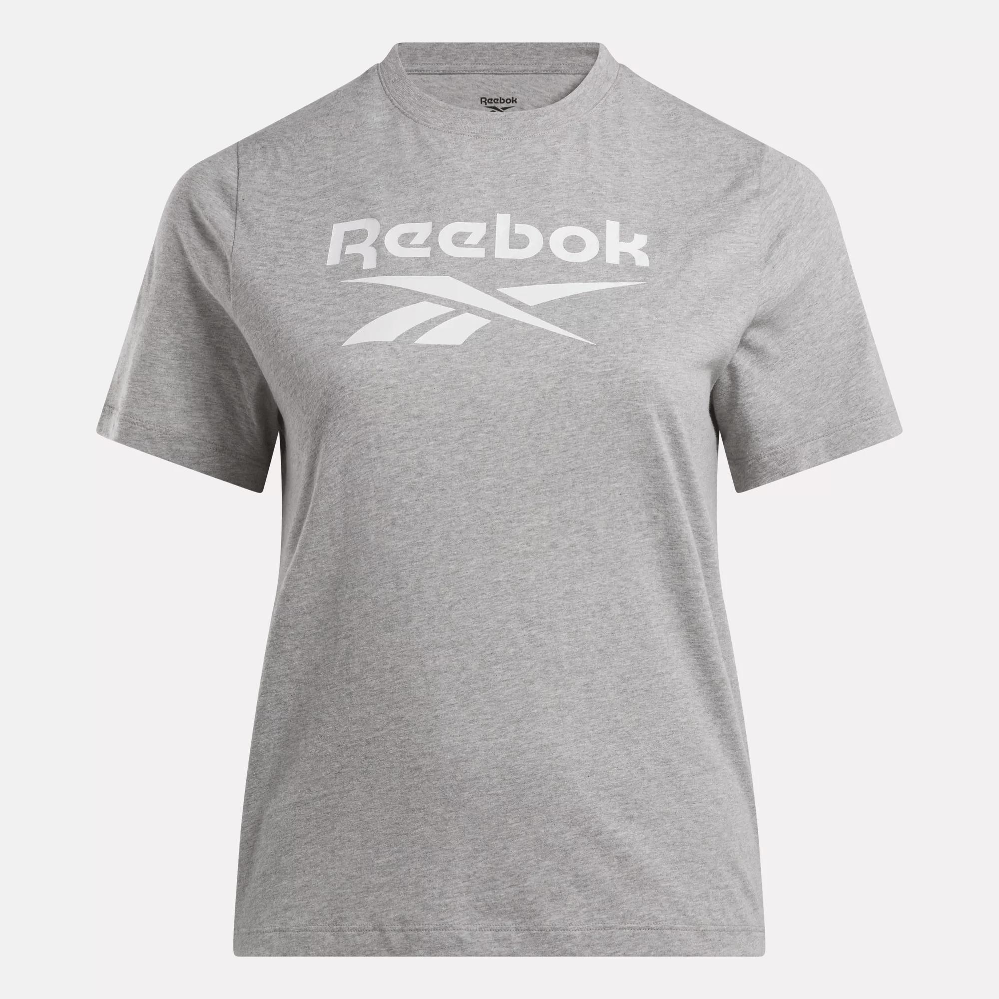 Women's Reebok Identity Big Logo T-Shirt (Plus Size) Female Product Image
