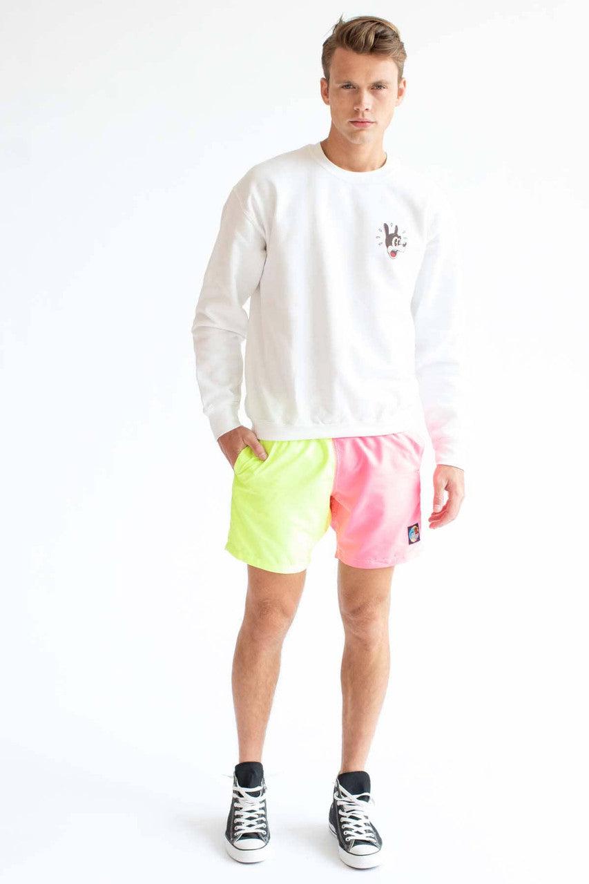 Surprised Cartoon Dog Sweatshirt Product Image