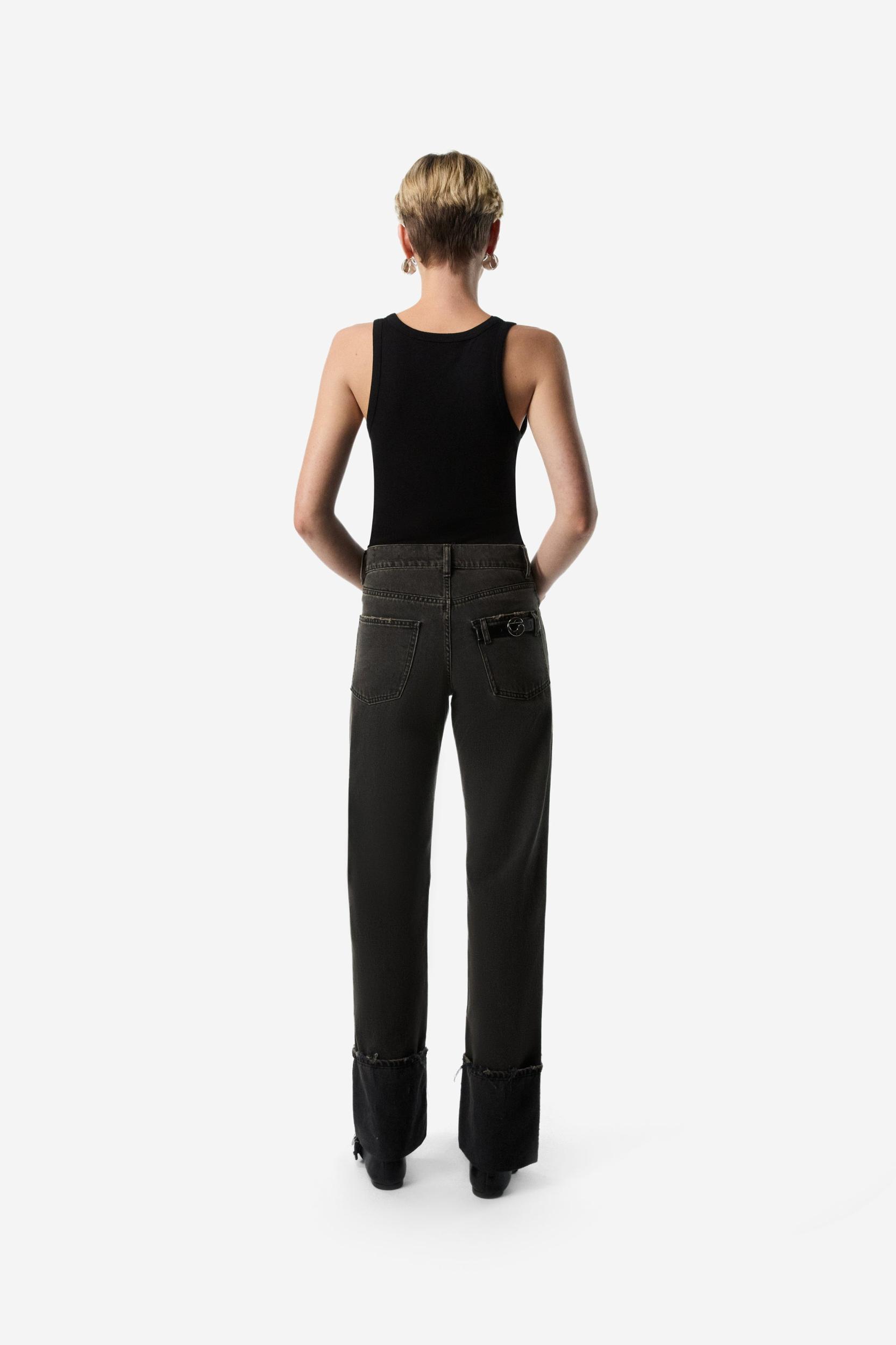 Boyfriend Denim Pants Product Image