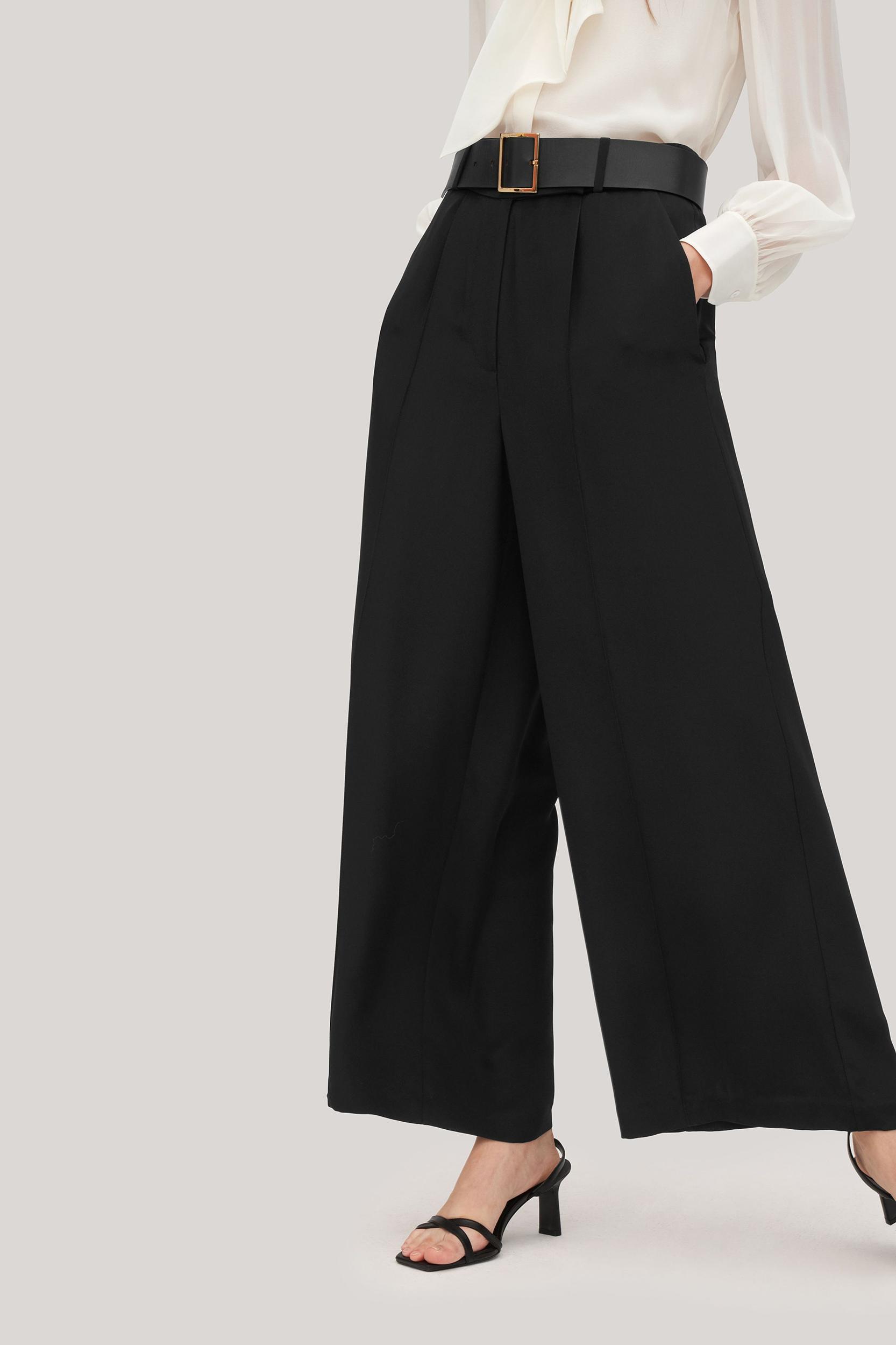 Heavy Crepe Silk Iris Pant Product Image
