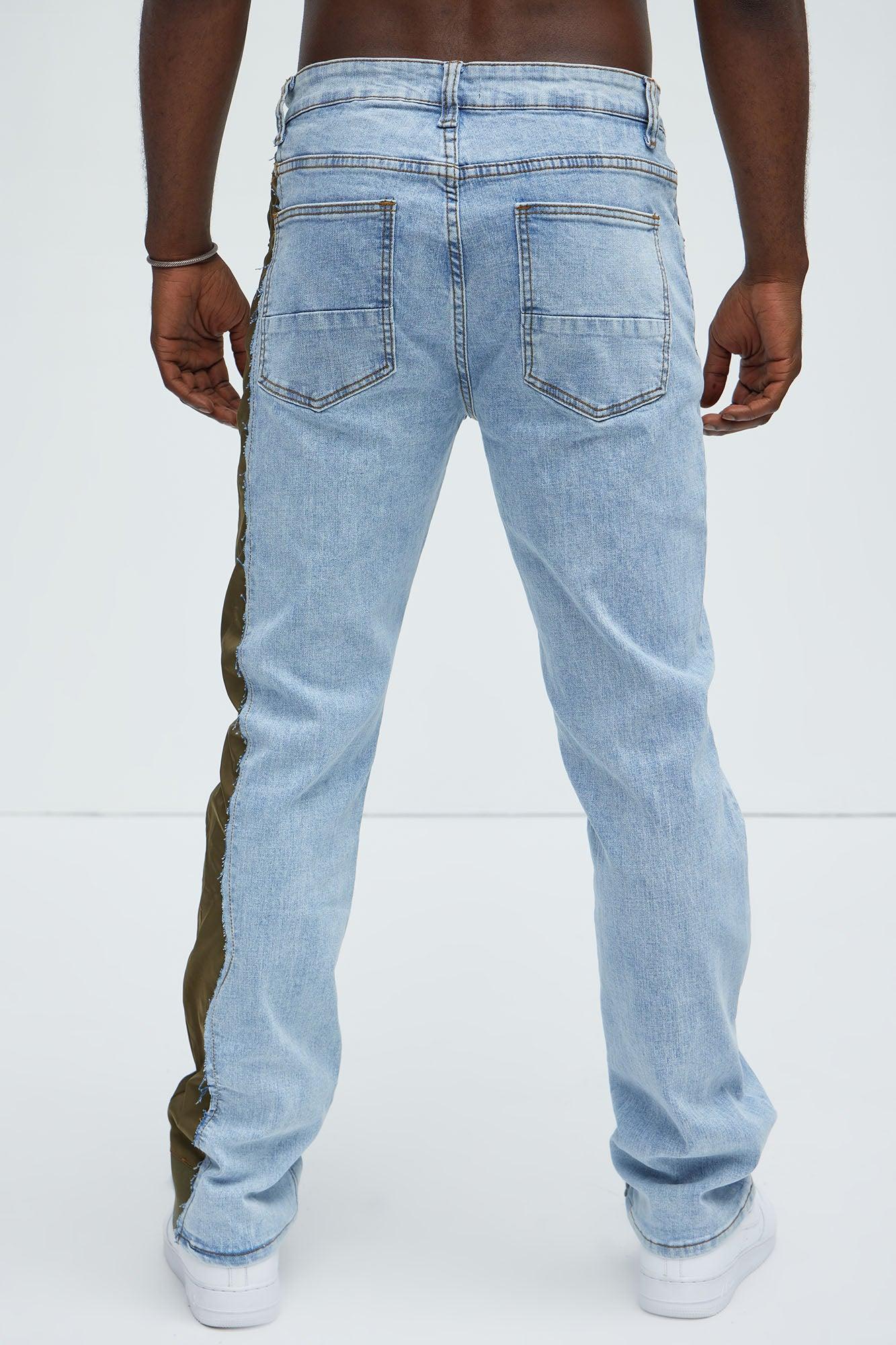 Look At It Two Ways Slim Jeans - Medium Blue Wash Product Image
