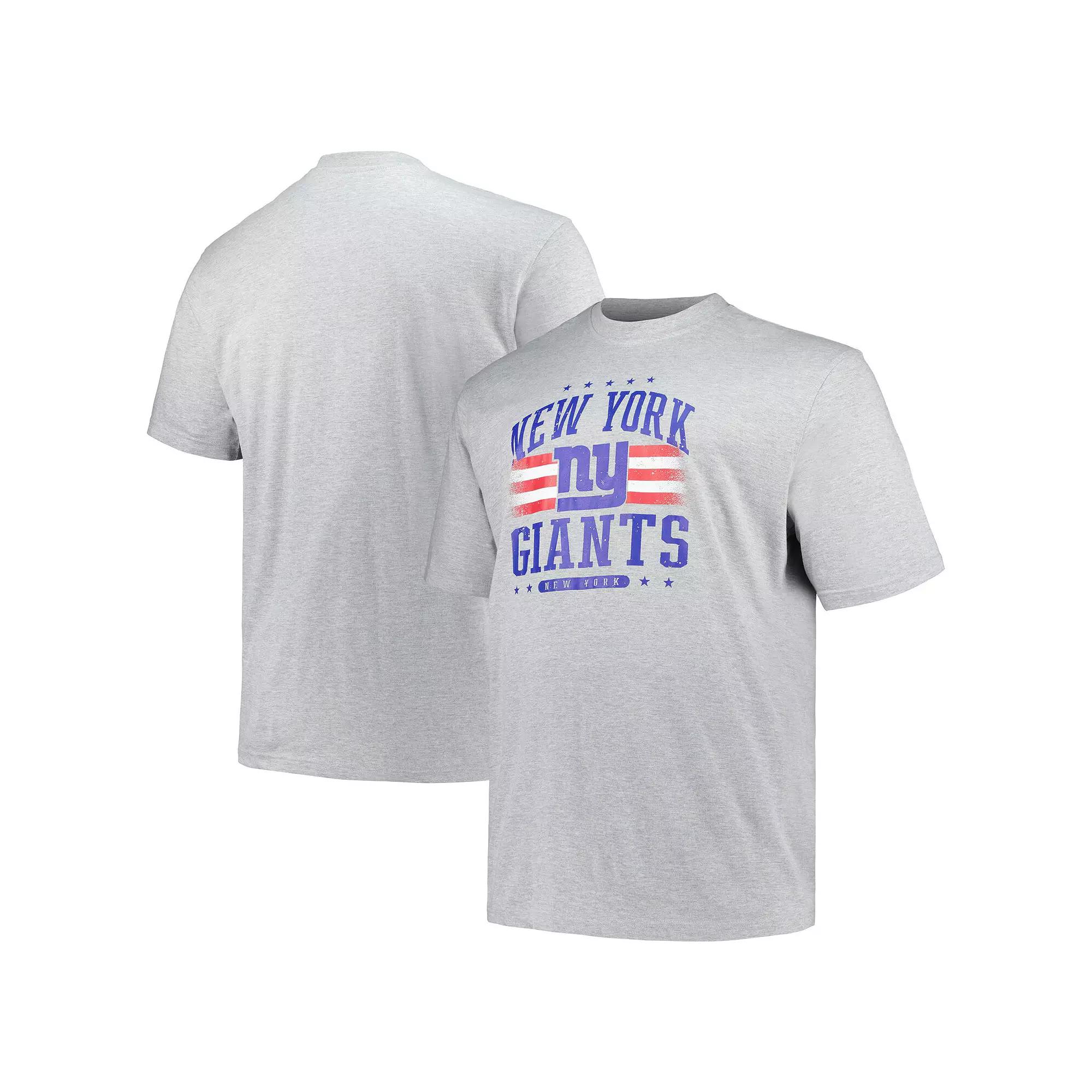 Men's Fanatics Navy New York Giants Big & Tall Americana T-Shirt, Size: 4XB, Blue Product Image