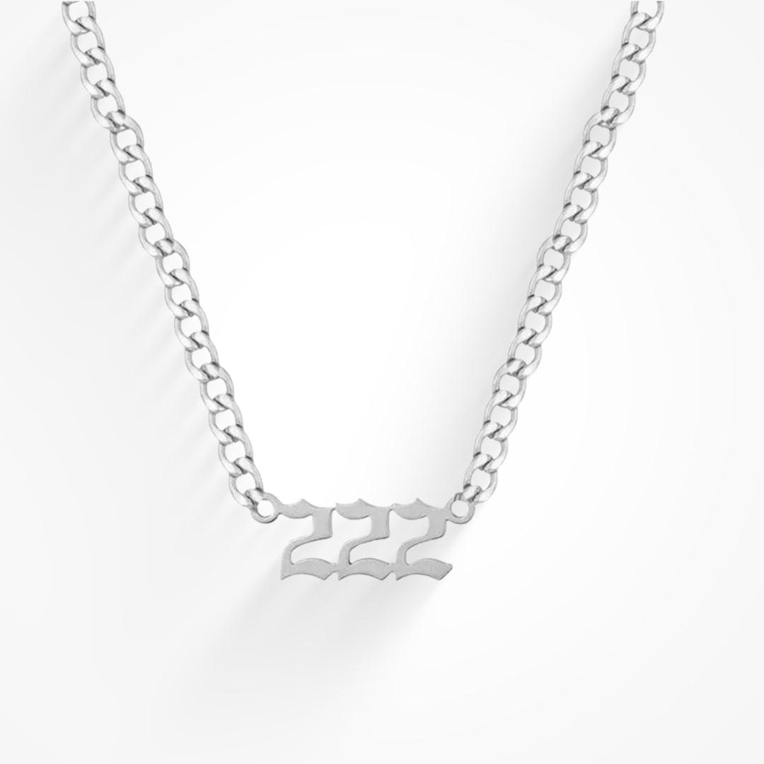 Angel Number Necklace Product Image