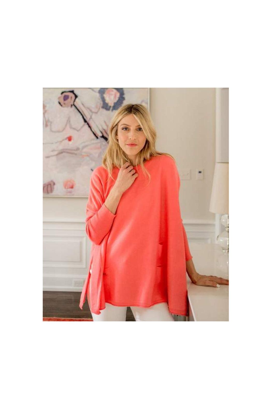 CATALINA CREWNECK MINI POCKET TRAVEL SWEATER Product Image