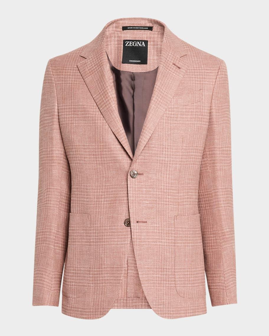 Men's Check Crossover Sport Coat Product Image