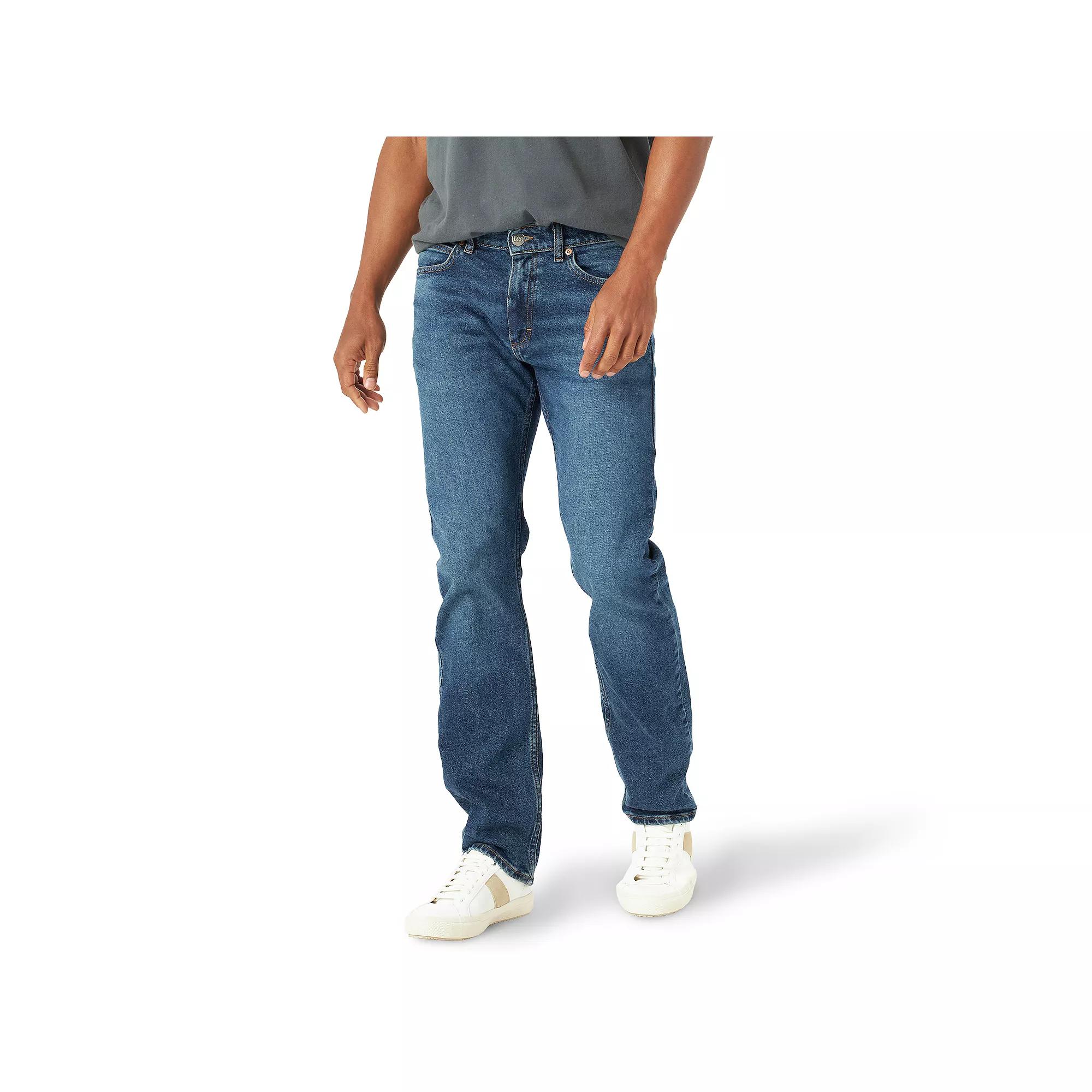 Men's Lee® Legendary Slim Straight Jeans, Size: 42 X 32, Showoff Product Image