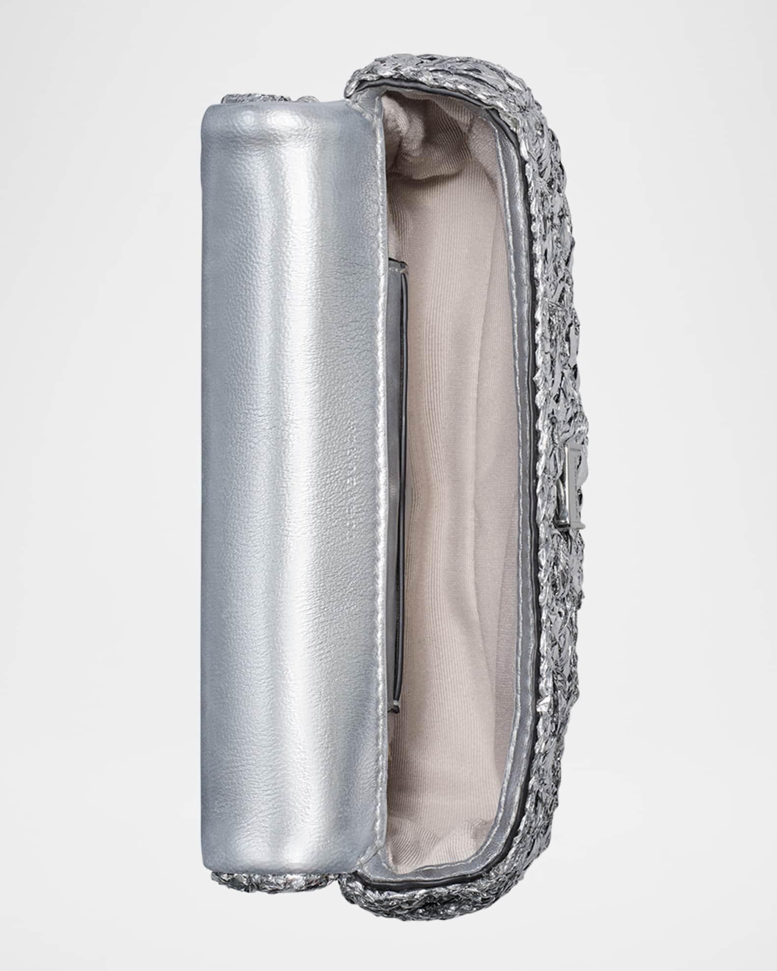 Kira Metallic Crochet Mini Crossbody Bag Product Image