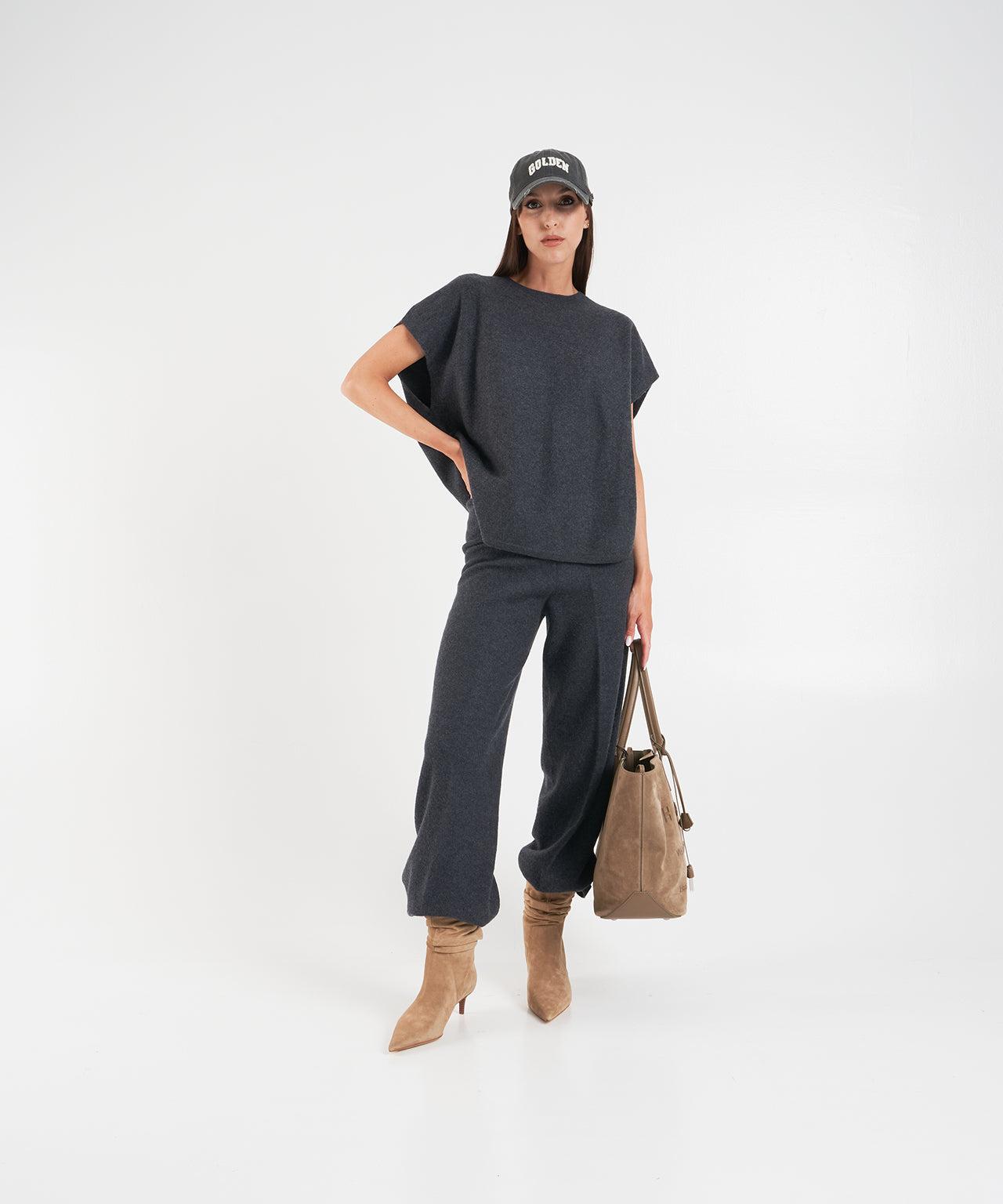 Knit t-shirt Product Image