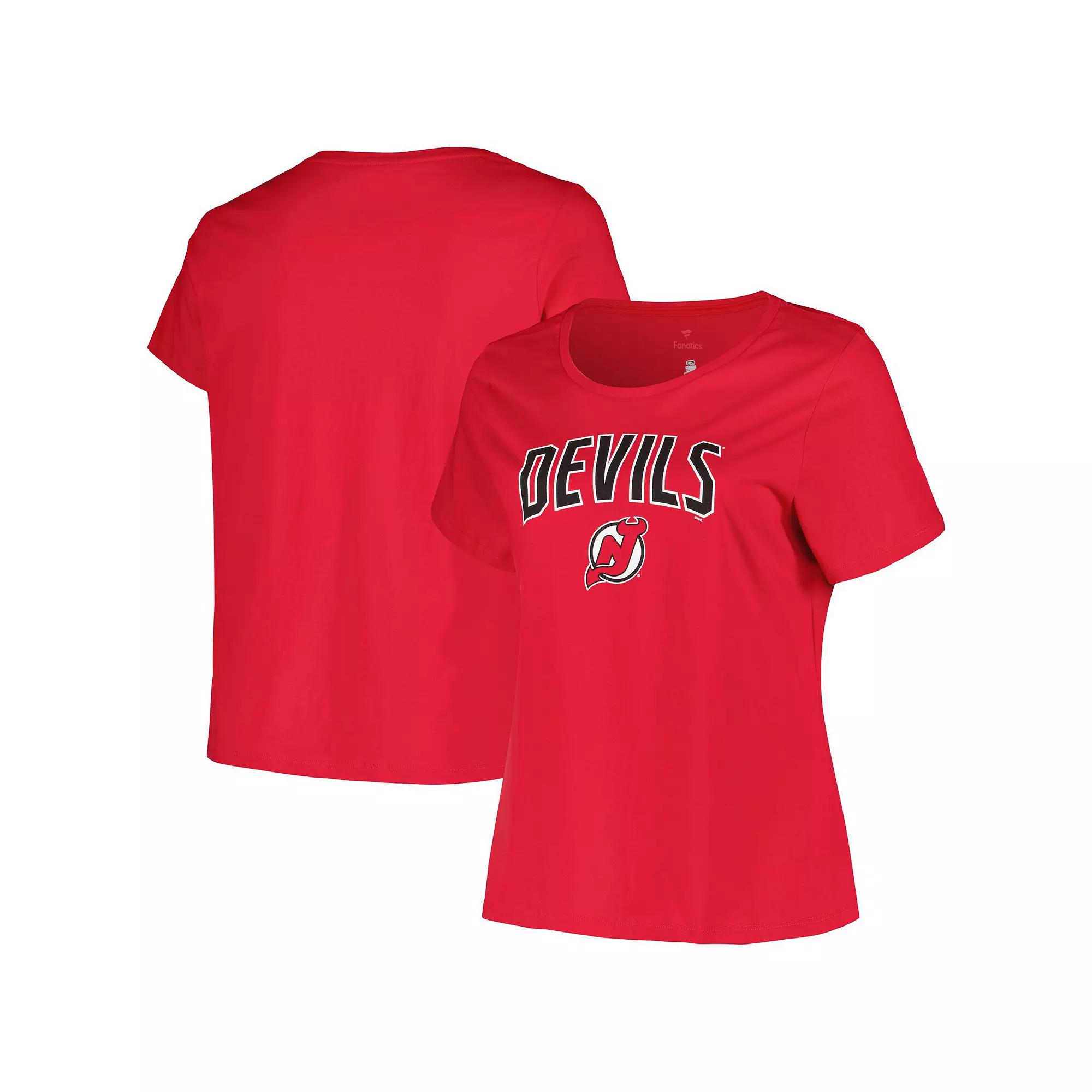 Women's Profile Red New Jersey Devils Plus  Product Image