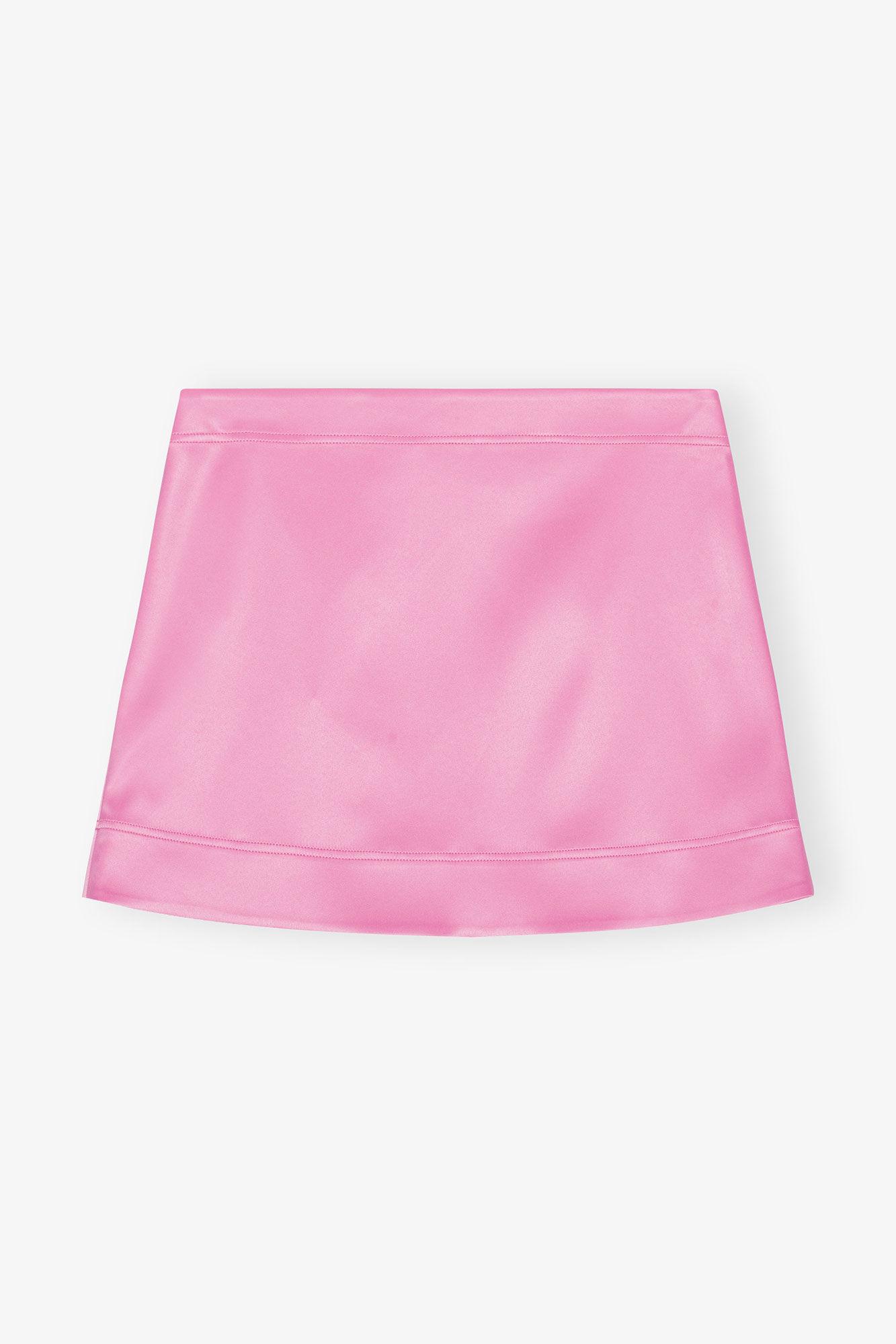 Double Satin Mini Skirt Product Image