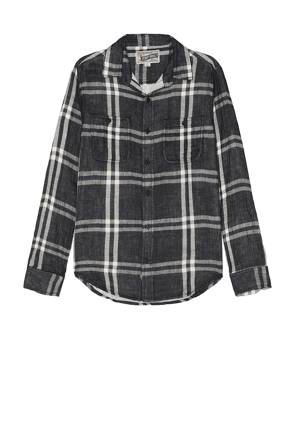 Double Weave Plaid Work Shirt Product Image