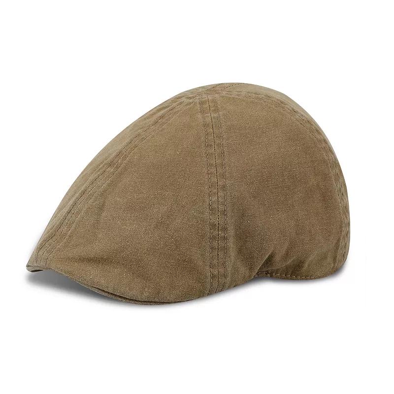 Men's Wembley Oil Cloth Dome Top Ivy Cap, Brown Product Image
