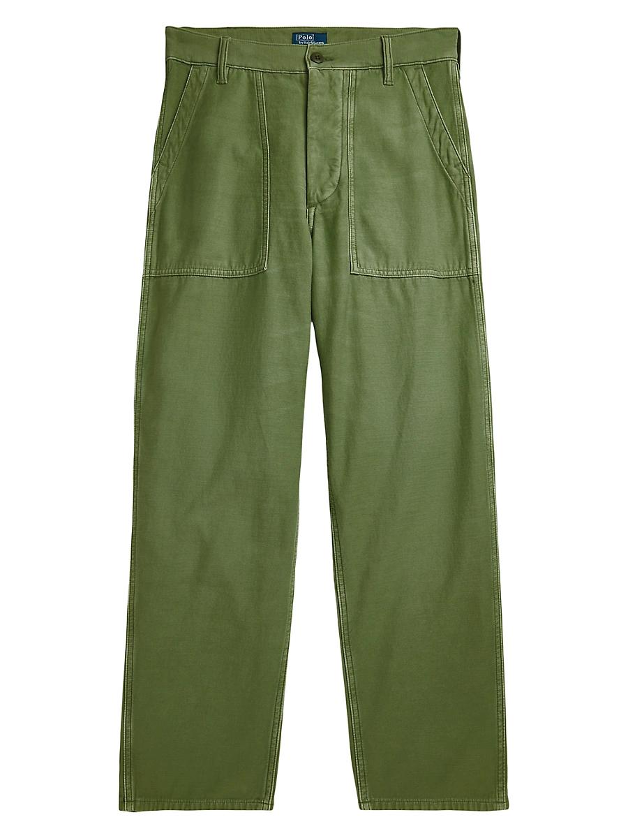 Cotton Sateen Utility Pants Product Image