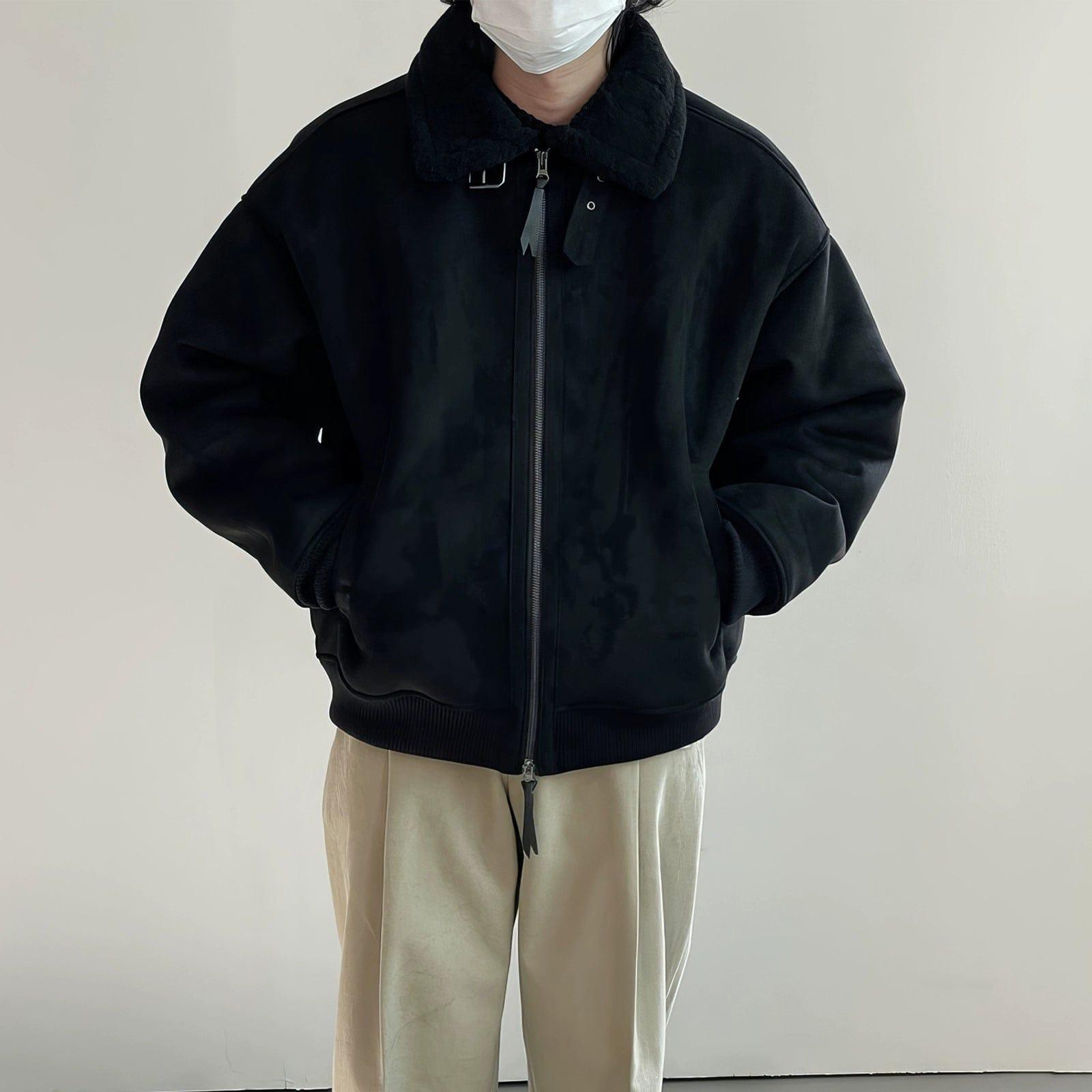 RT No. 12201 SUEDE ZIP-UP JK Product Image