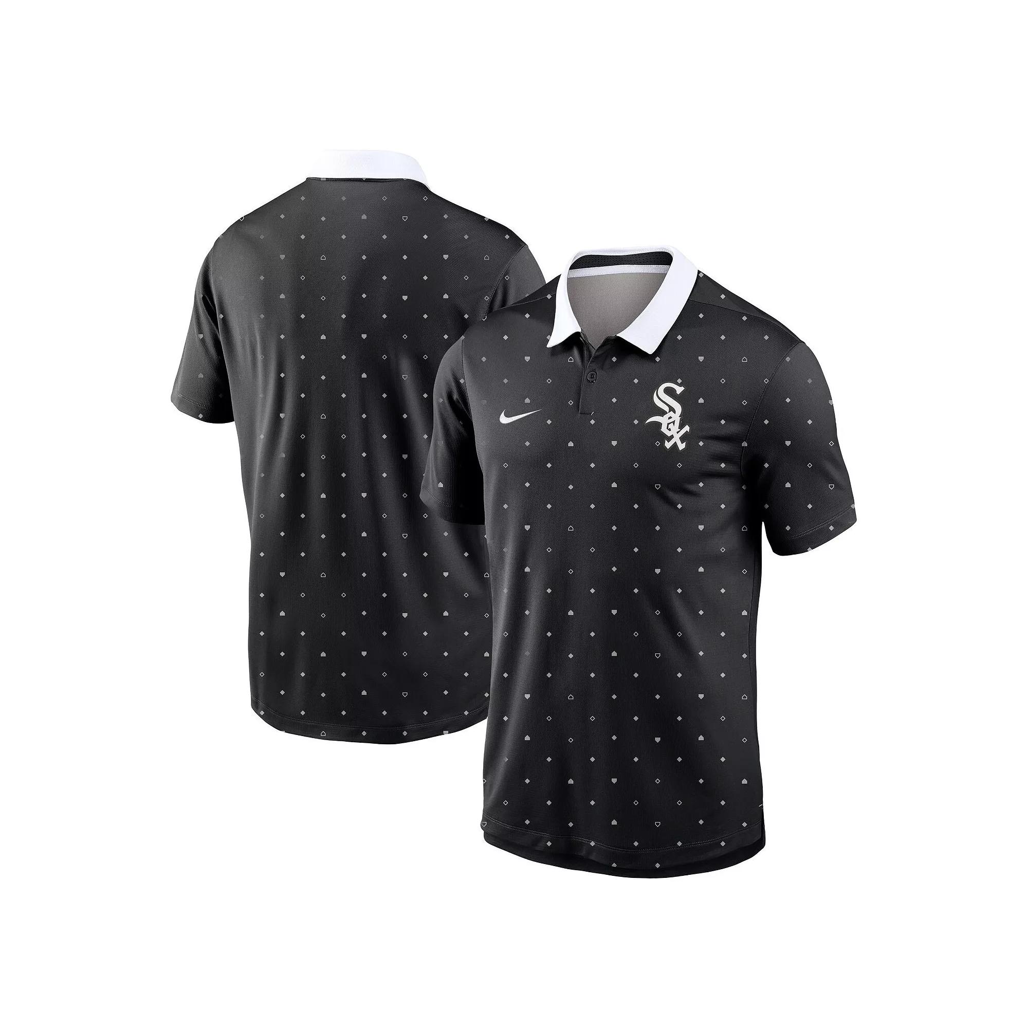 Men's Nike Black Chicago White Sox Legacy Icon Vapor Performance Polo,  Product Image