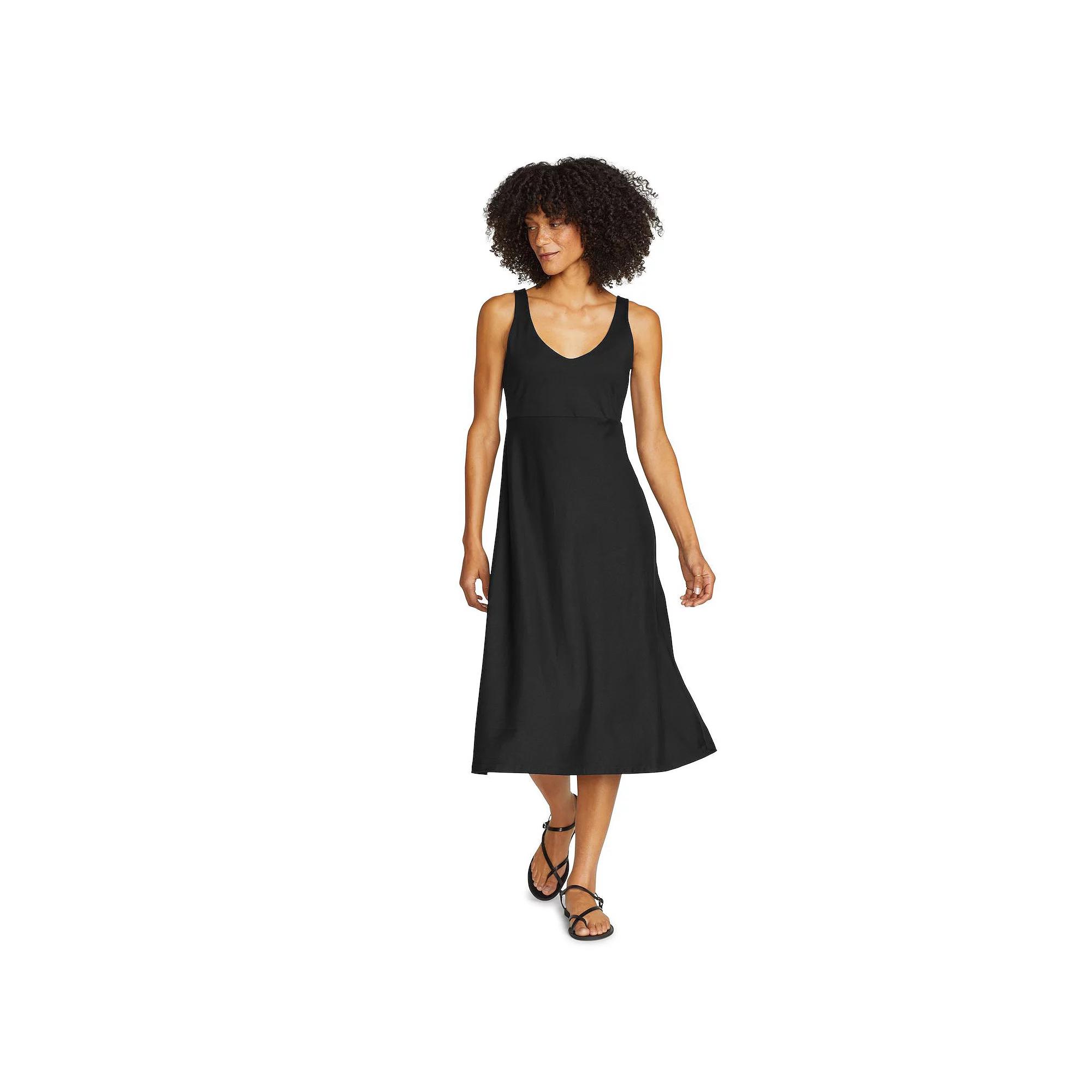 Petite Eddie Bauer Aster Tank Top Midi Dress, Women's,  Product Image