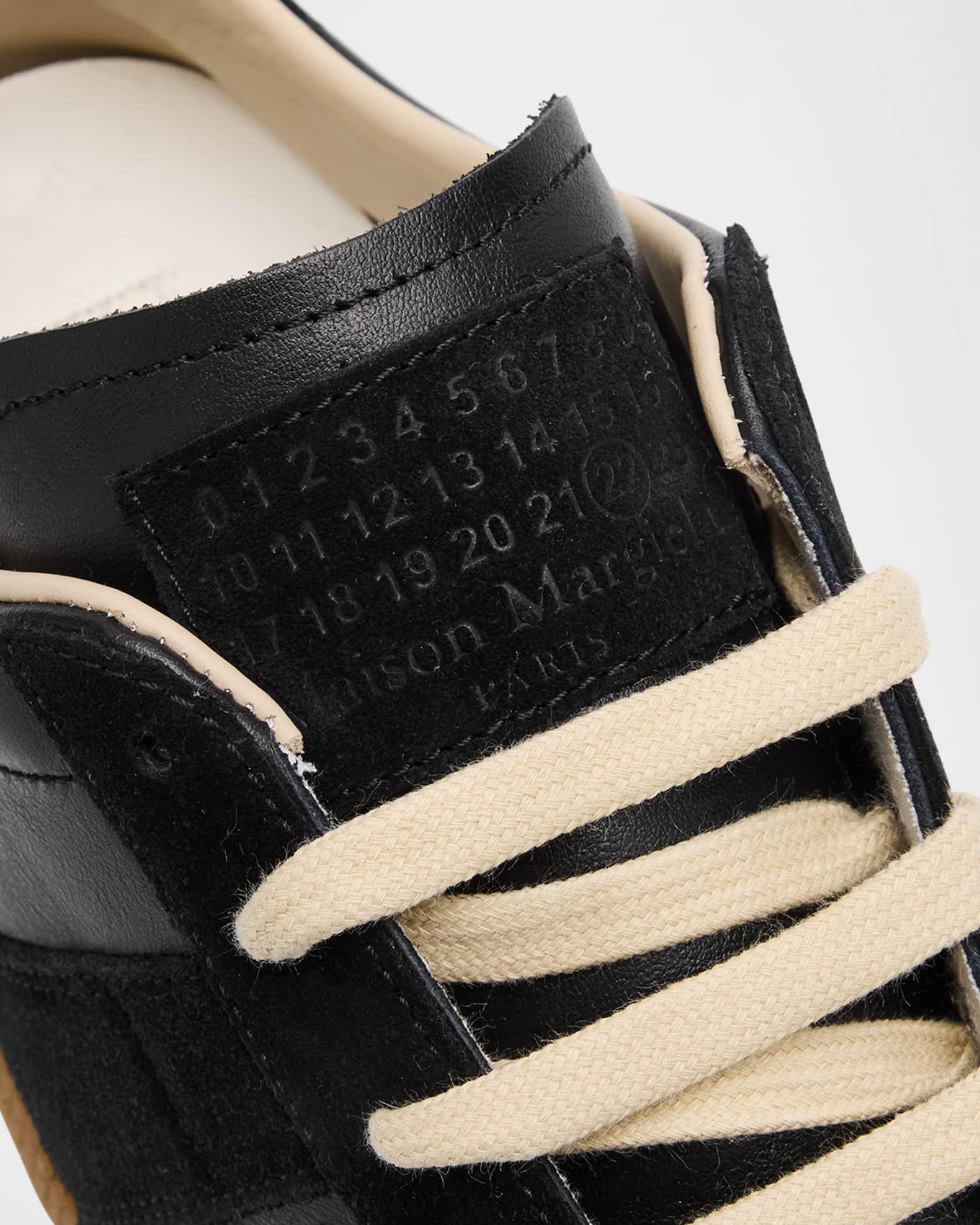 Men's Replica Leather Low-Top Sneakers Product Image