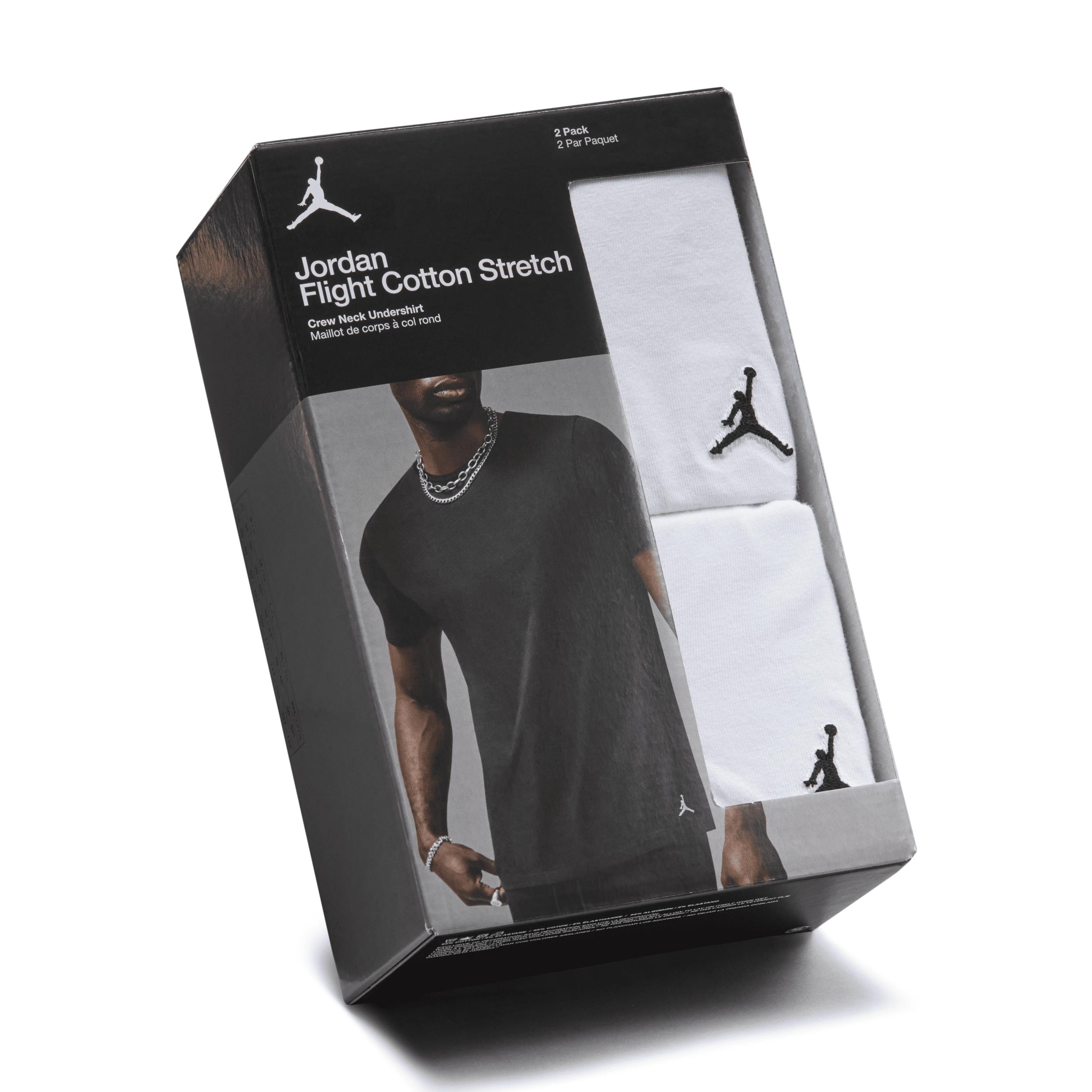 Mens Jordan Flight Base T-Shirts (2-Pack) | JM0625-001 Product Image
