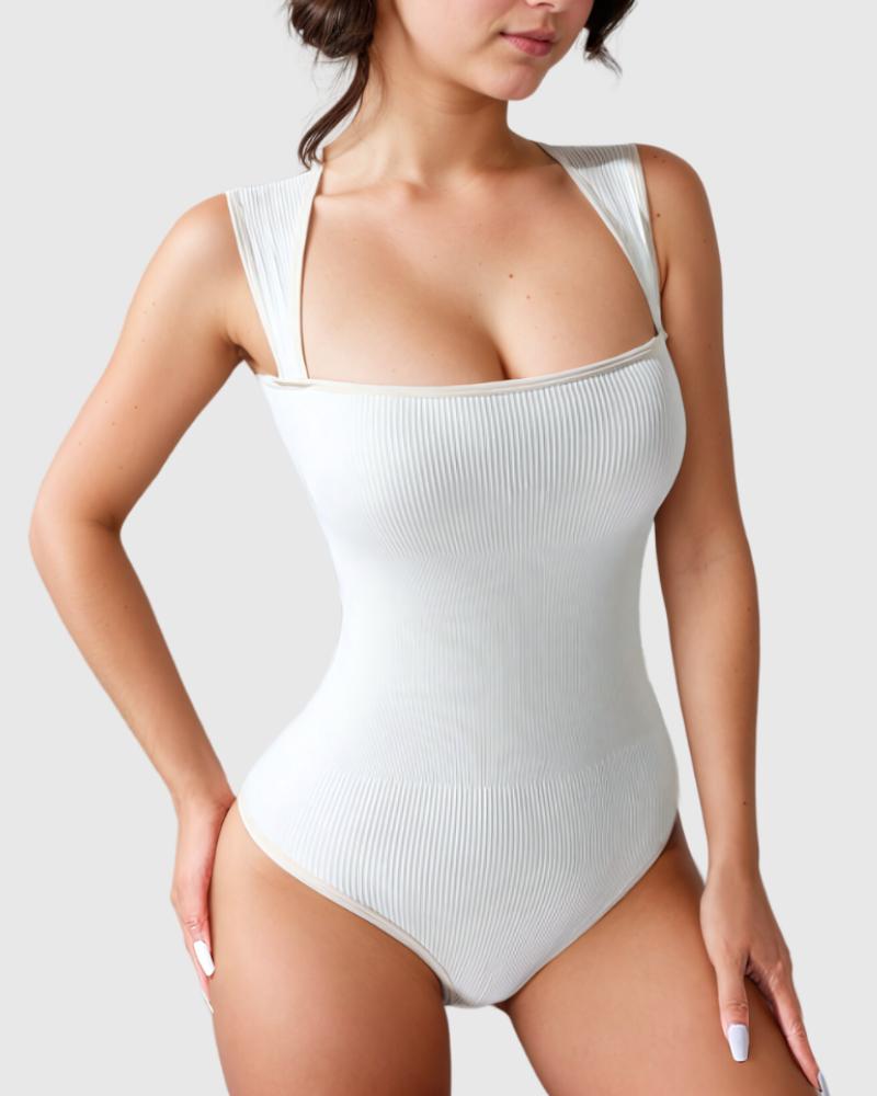 Revenge Body Racerback Wide Straps Bodysuit Product Image