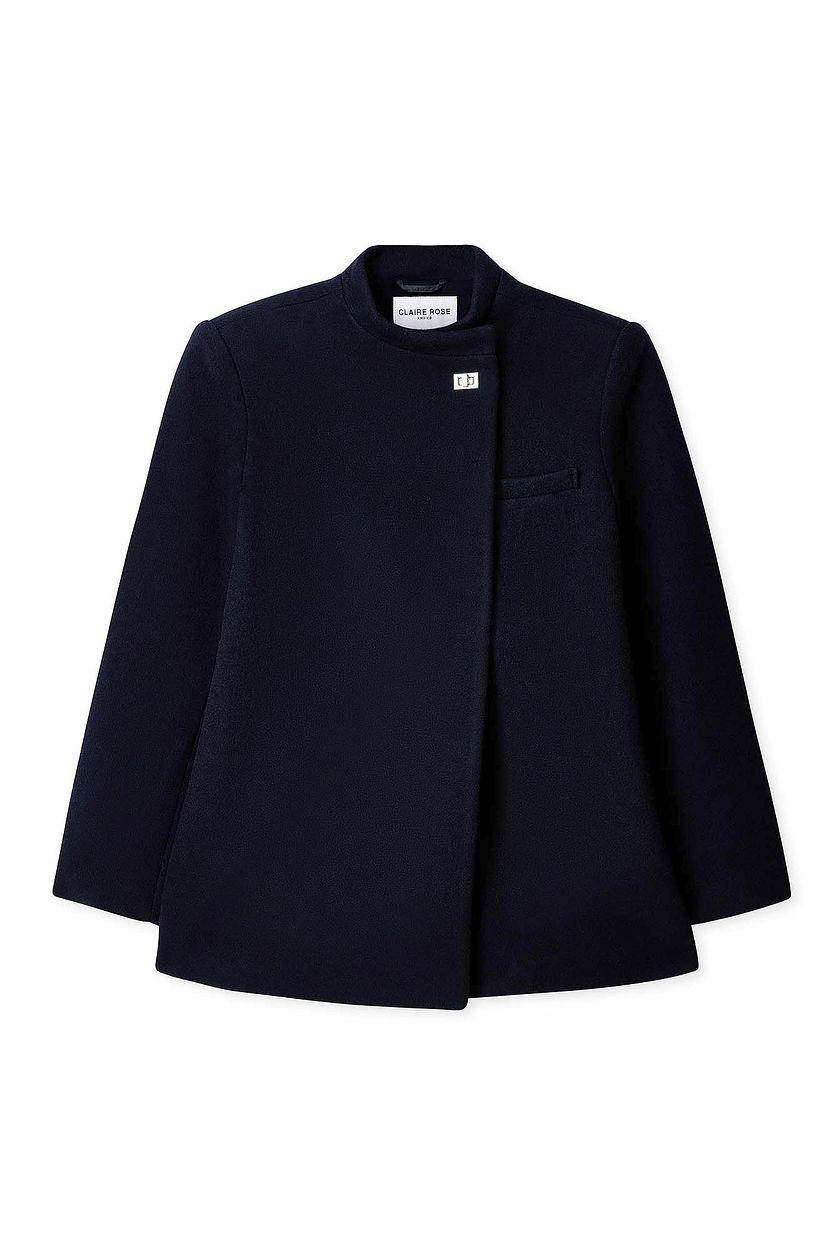 Wool Blend Buckle Detail Jacket Product Image