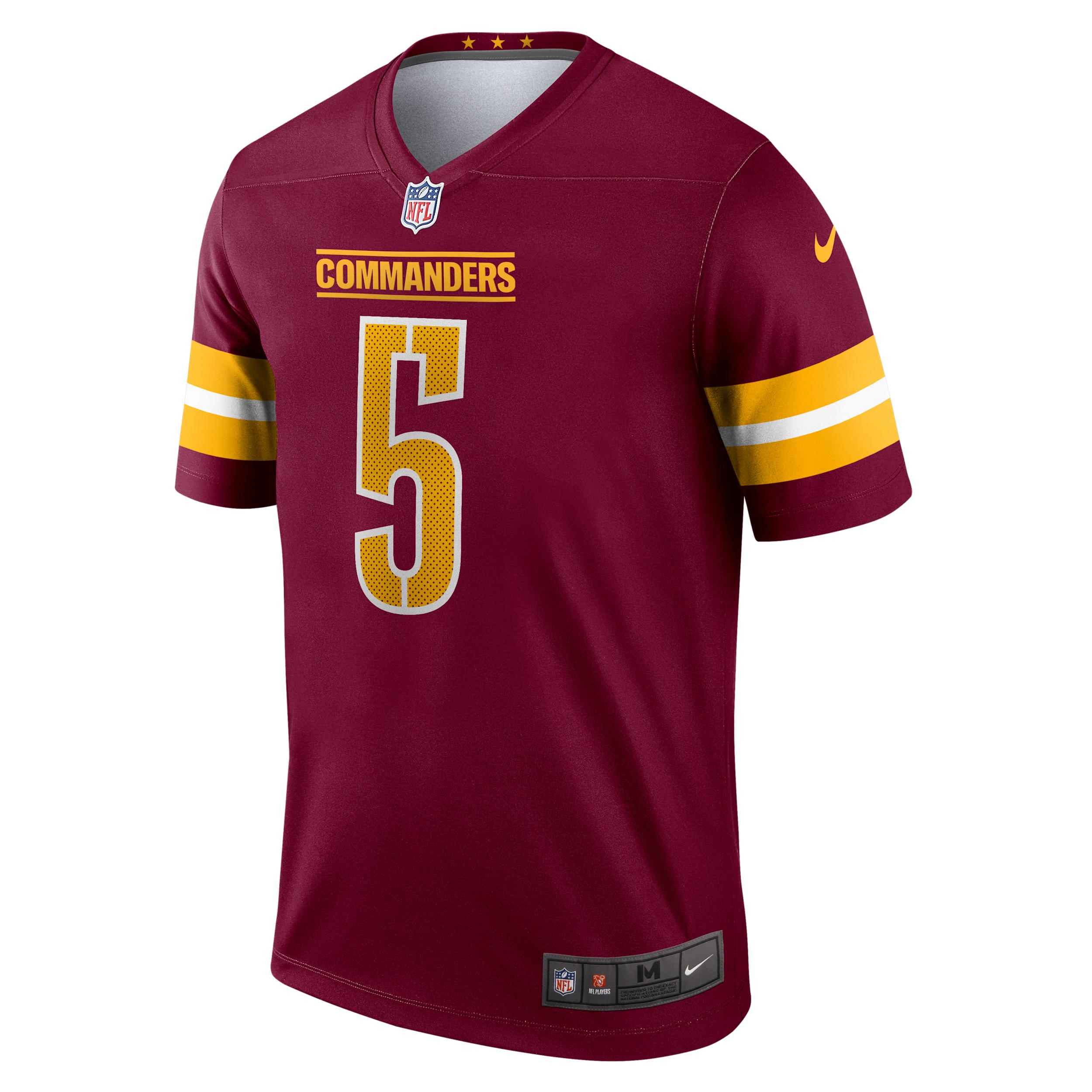 Jayden Daniels Washington Commanders Nike Mens Dri-FIT NFL Legend Jersey | 94NM01J59EF-BZ6 Product Image