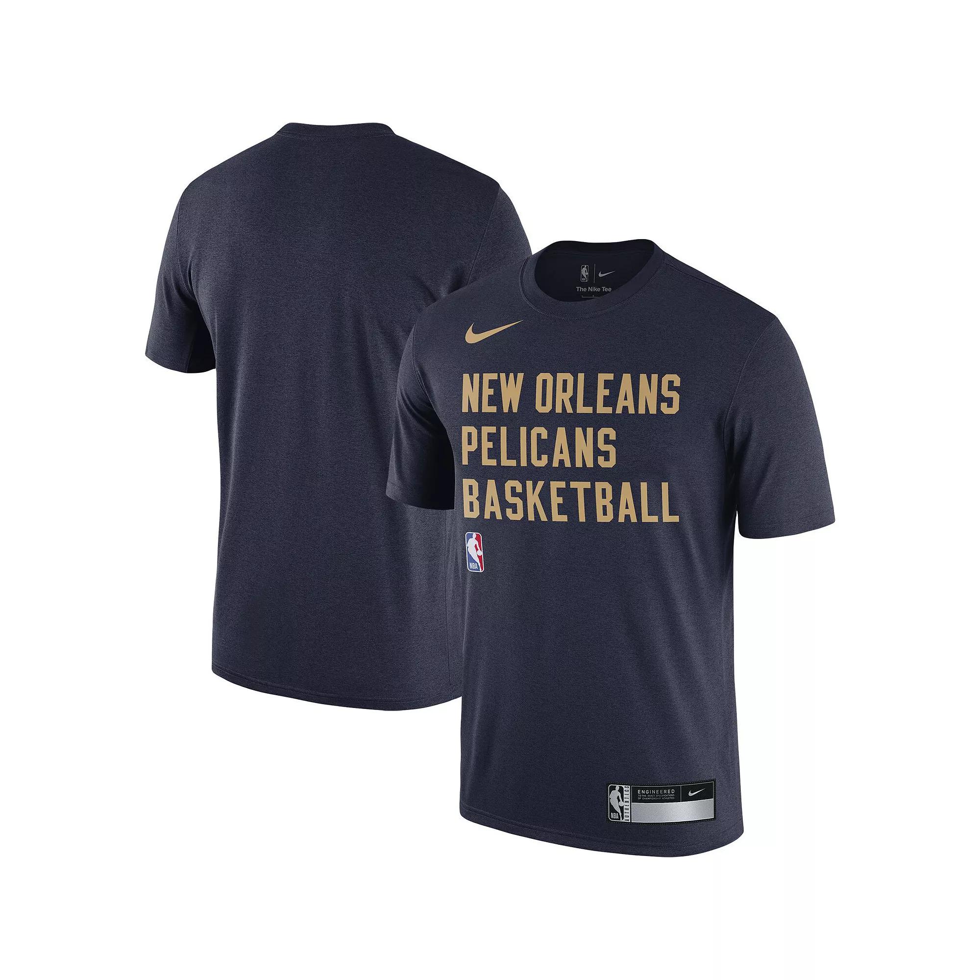 Men's Nike Navy New Orleans Pelicans 2023/24 Sideline Legend Performance Practice T-Shirt,  Product Image