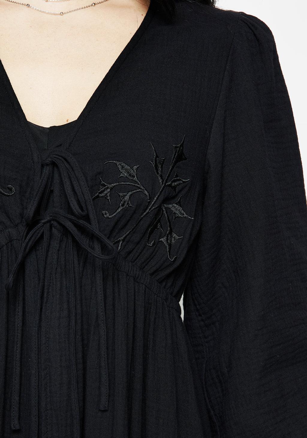 Nymphidia Tie Front Midaxi Overdress Product Image