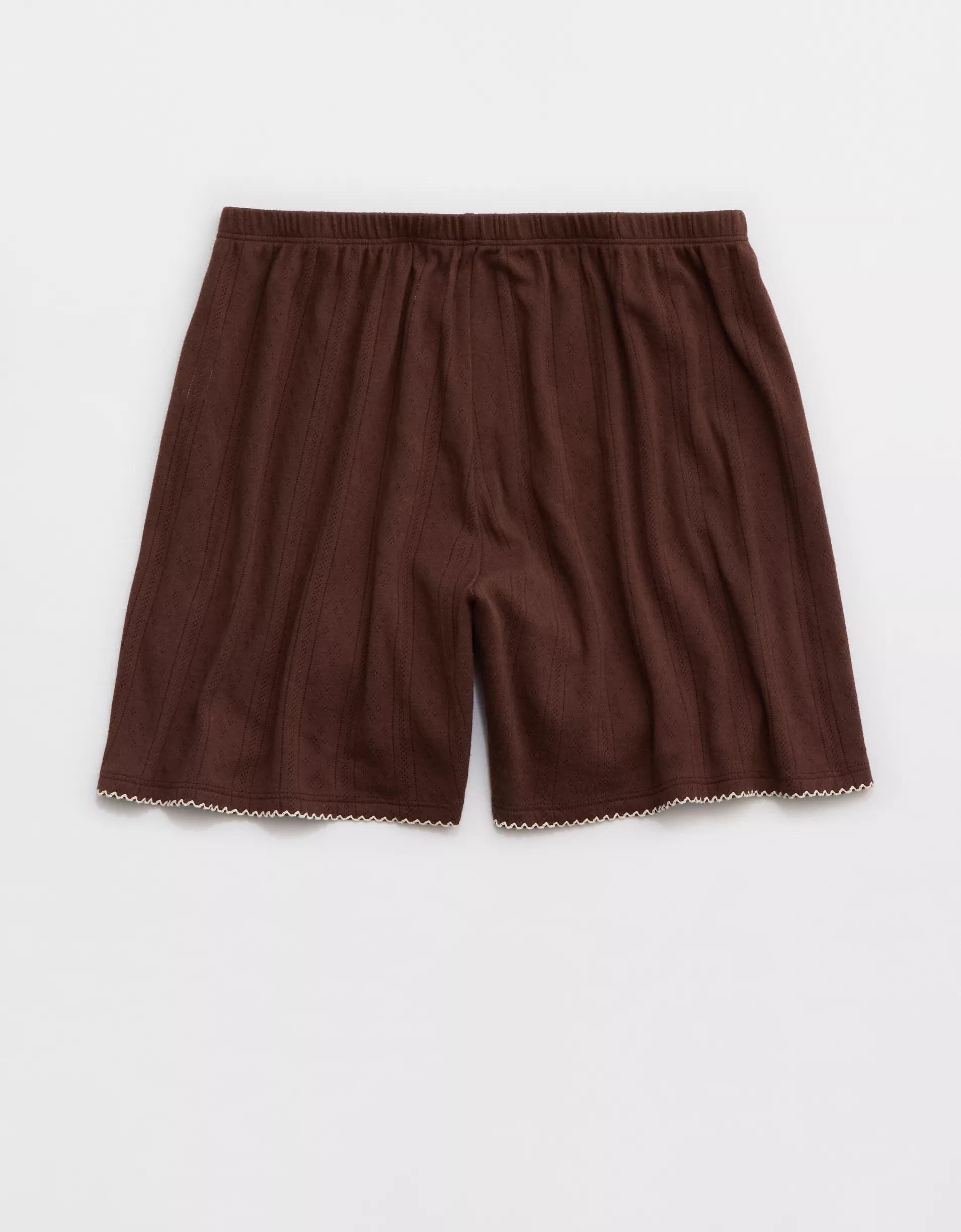 Aerie Off-Duty Pointelle Boxer Product Image