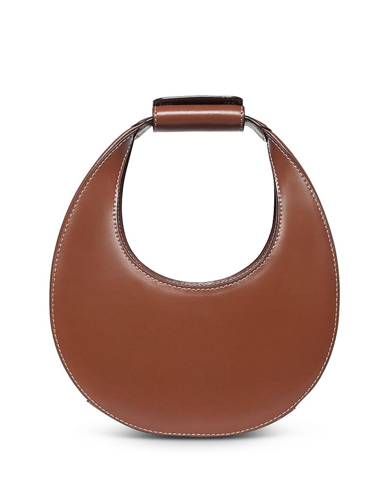 Womens Mini Moon Leather Top Handle Bag Product Image