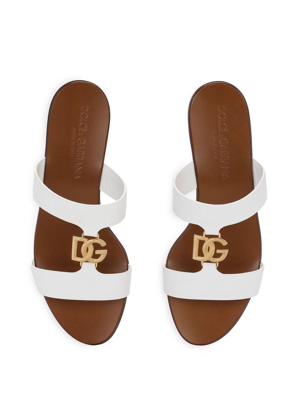 Bianca leather sandals Product Image