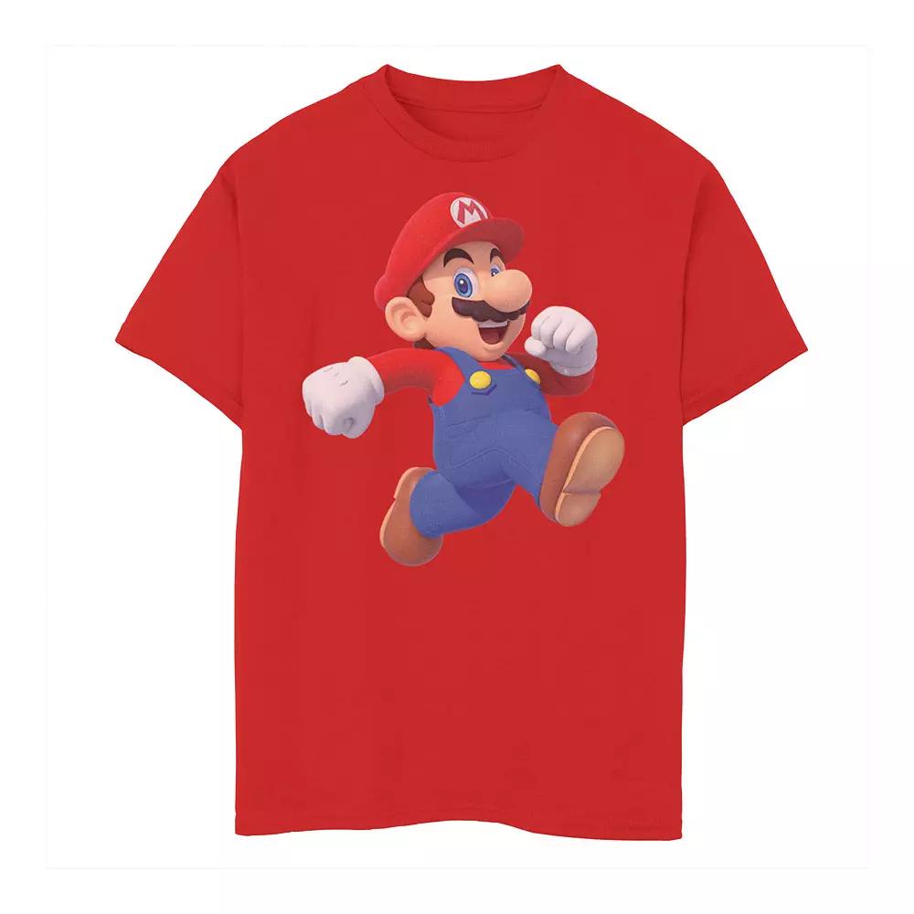 Boys 8-20 Nintendo Super Mario Bros. Mario Running Man Graphic Tee, Boy's,  Product Image