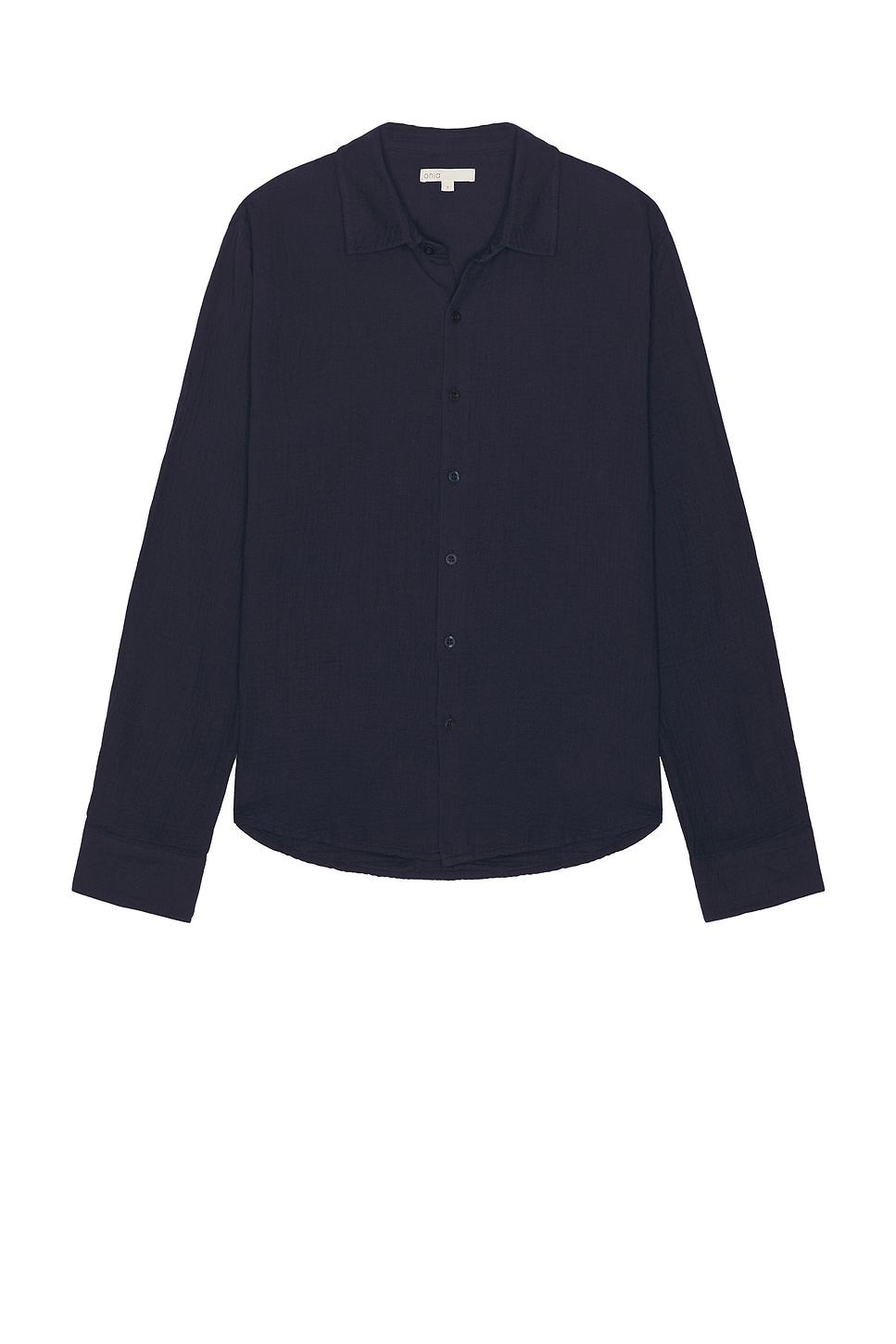 Cotton Gauze Long Sleeve Shirt Product Image