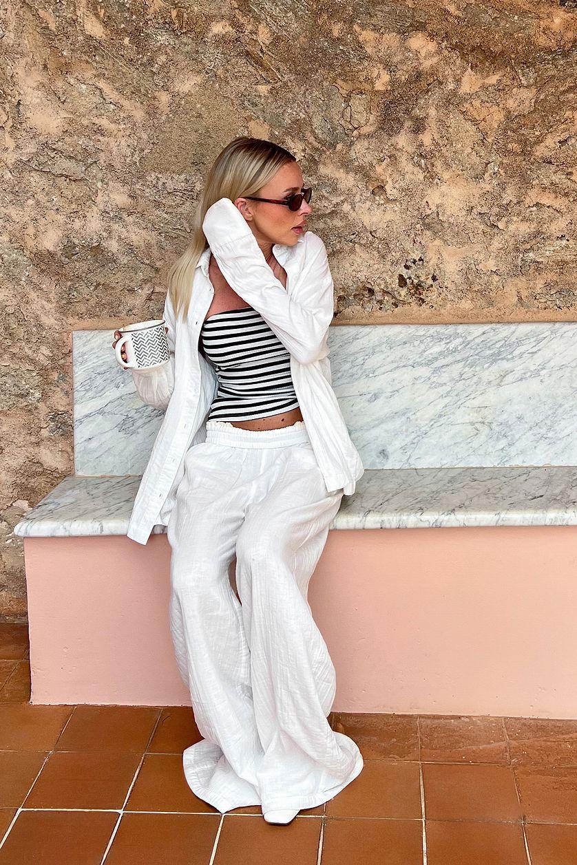 Soft Cotton Long Sleeve Shirt Product Image