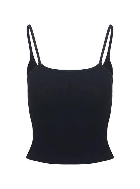 Baseline Rib Top Black Product Image