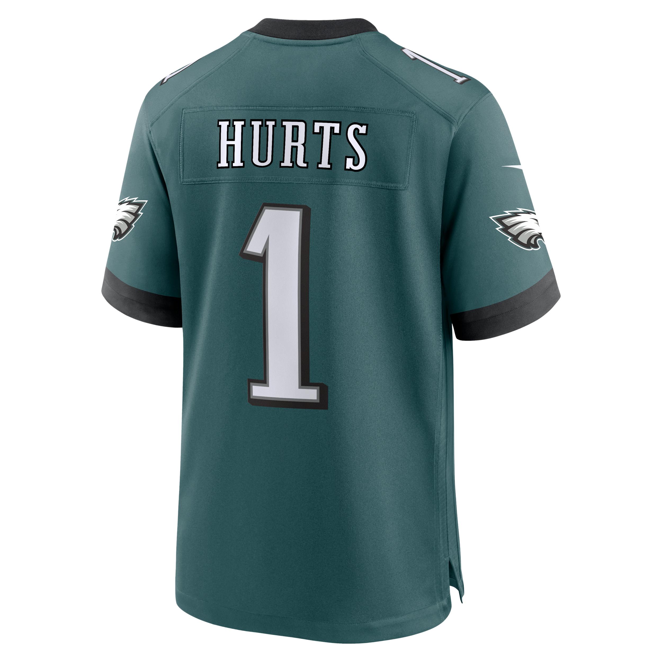 Mens Nike Jalen Hurts Midnight Philadelphia Eagles Super Bowl LIX Game Player Jersey Product Image