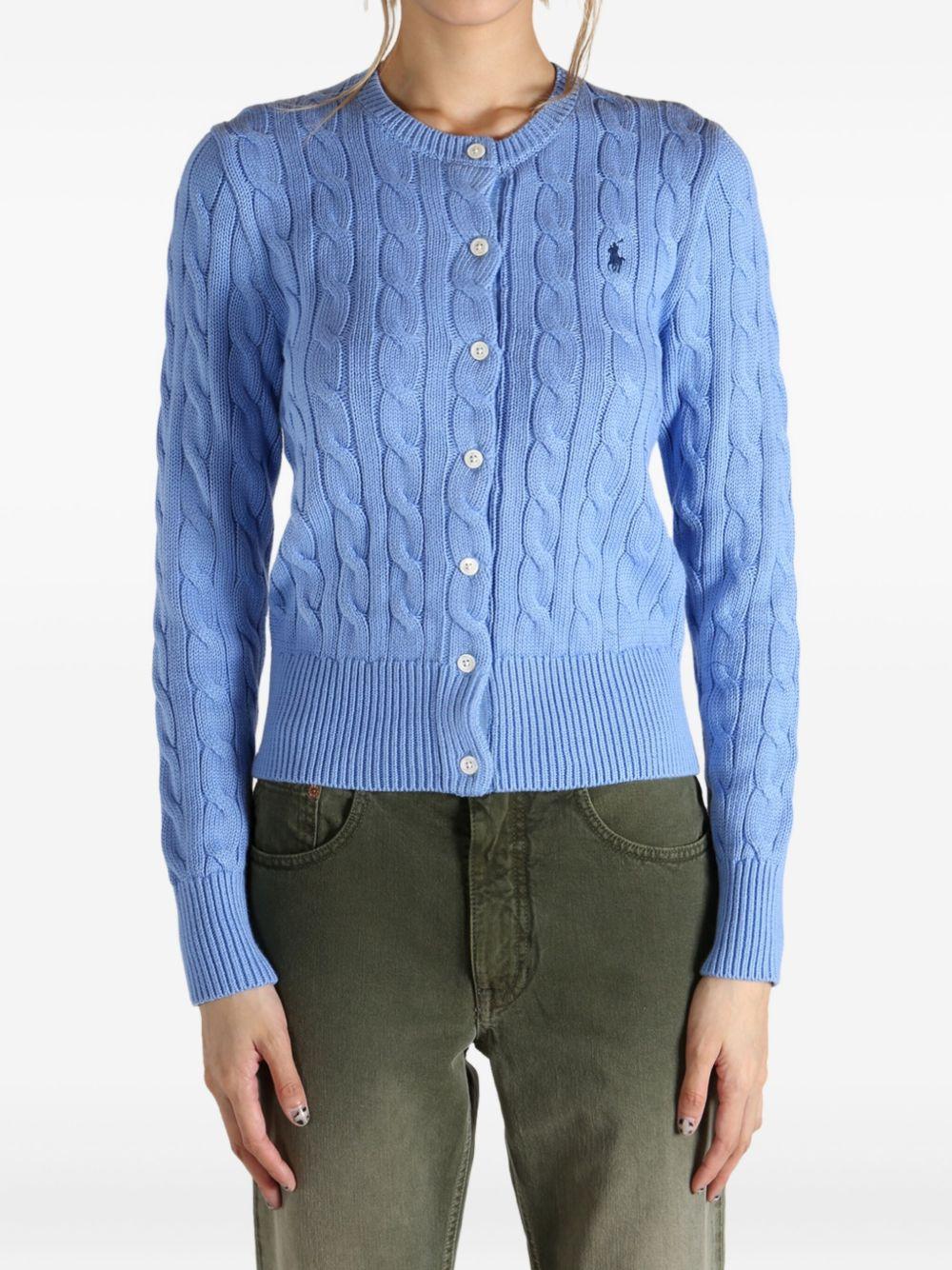 cable-knit cardigan Product Image