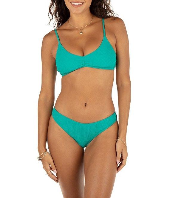 Hurley Wave Scrunch Moderate Hipster Swim Bottom Product Image