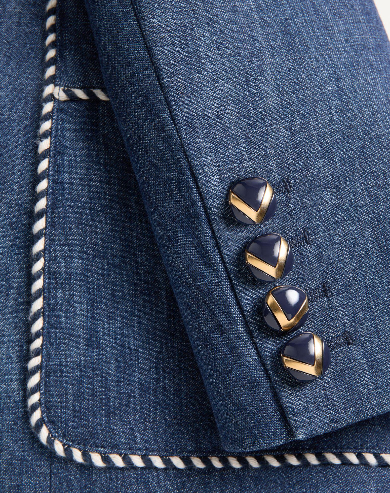 Chambray Denim Jacket Product Image