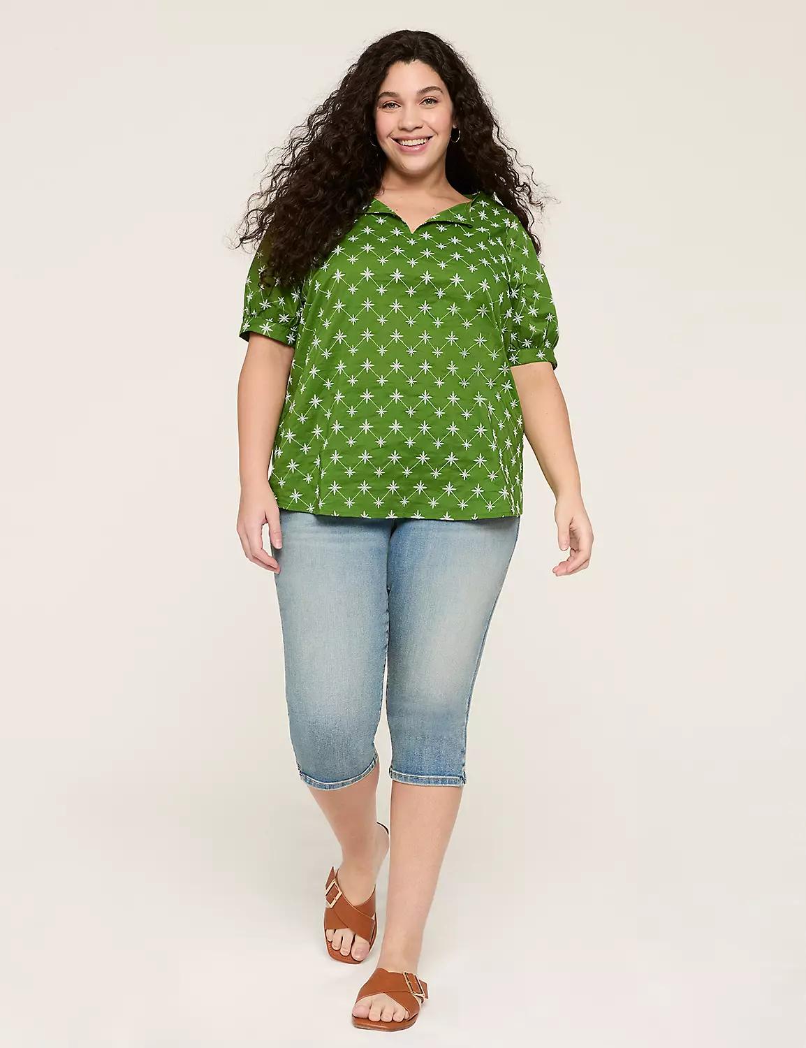 Tighter Tummy Fit High-Rise Pedal Jean Product Image