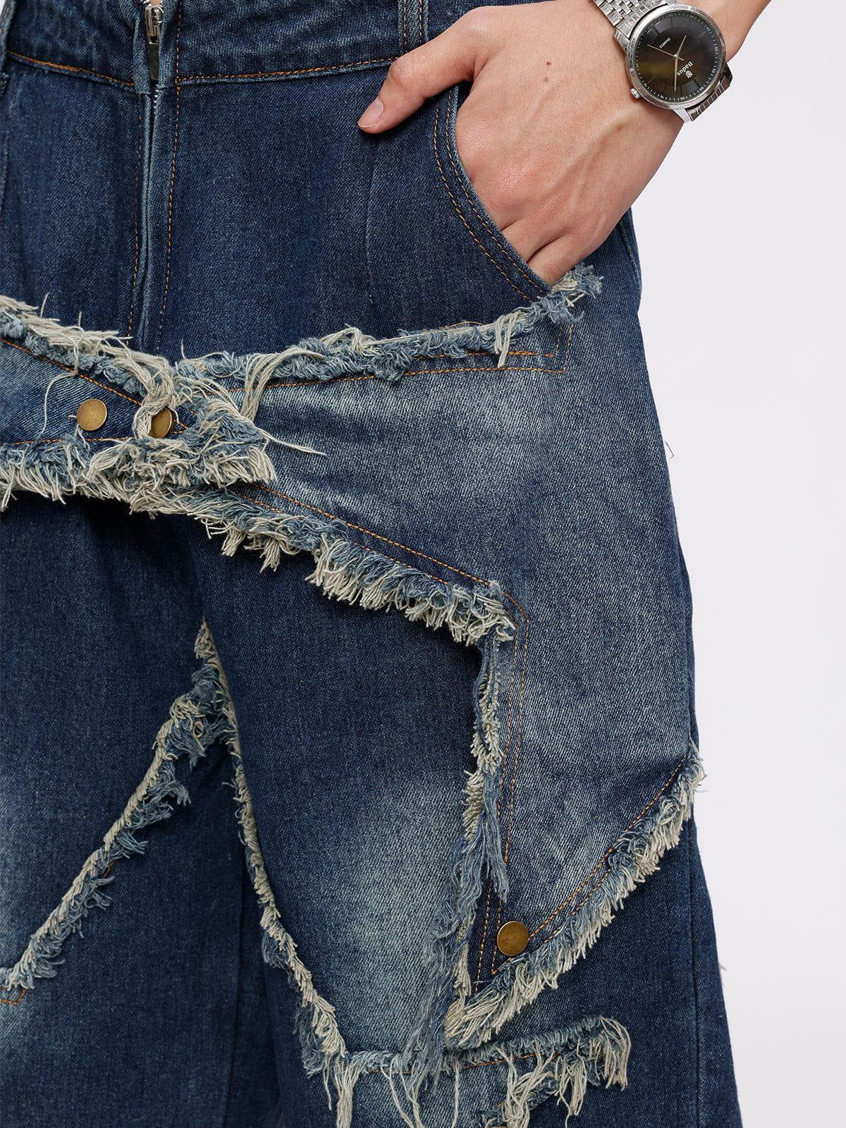 Aelfric Eden Vintage Starry Fringe Jorts Product Image