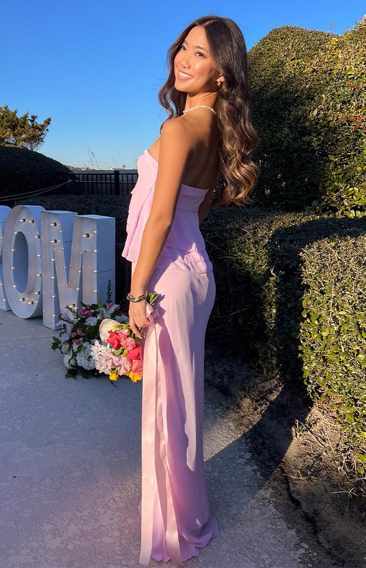 Myrna Pink Maxi Skirt Product Image