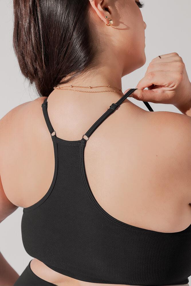 Plié Corset Crop Bralette - Mystic Purple Product Image