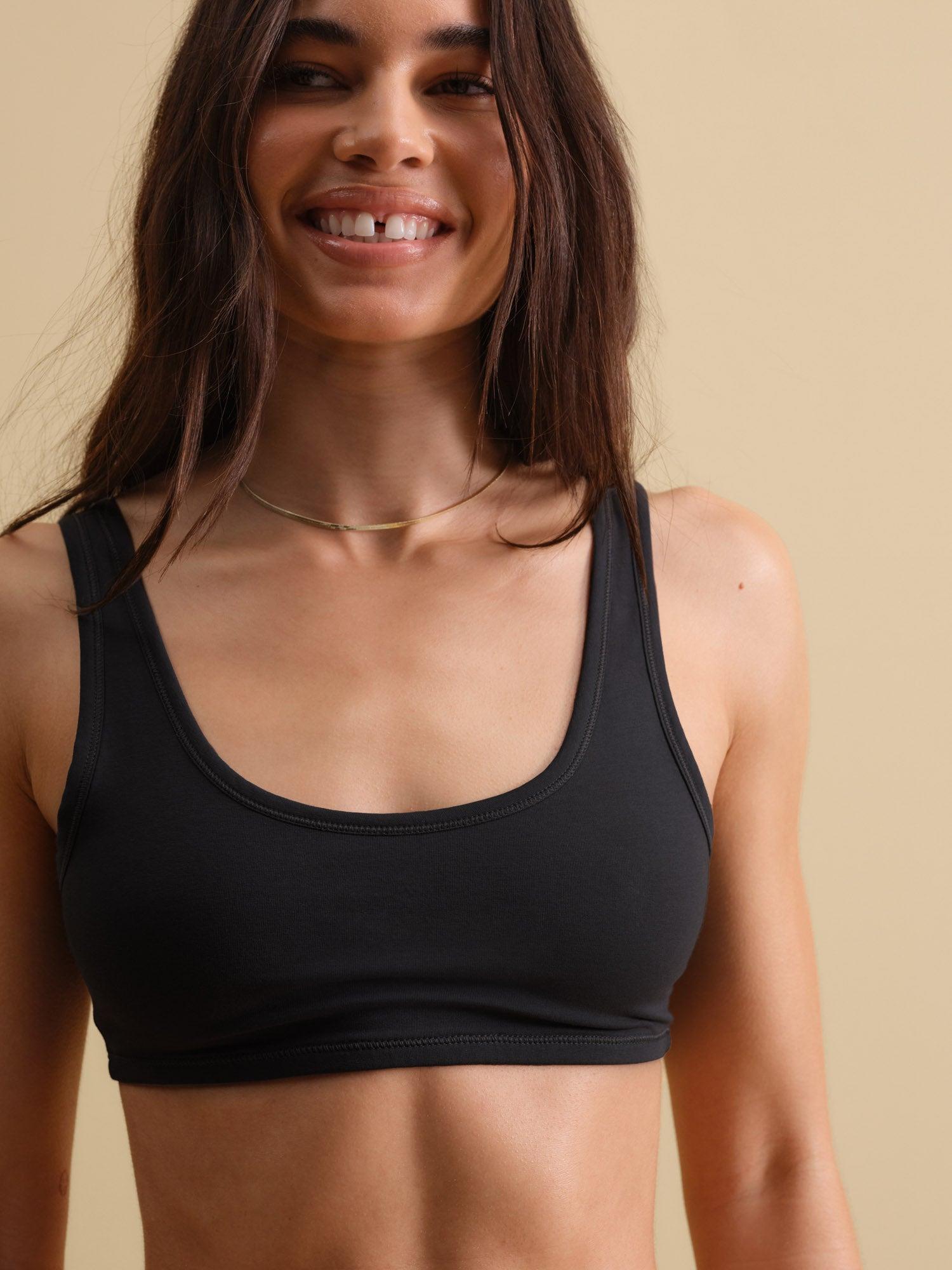 Organic Comfort Scoop Bralette Female Product Image