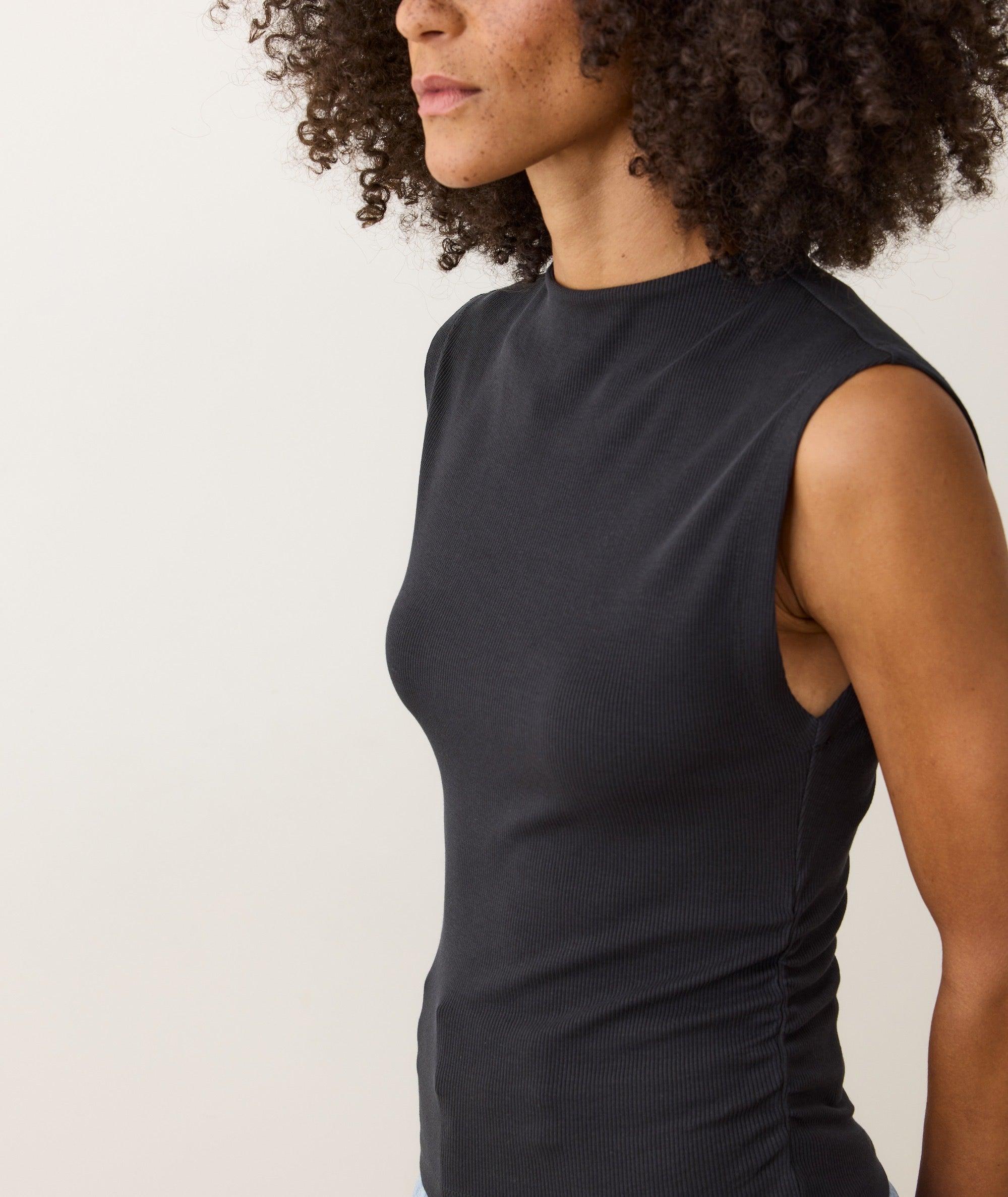 Lexi Rib Sun-In Mockneck Top Product Image